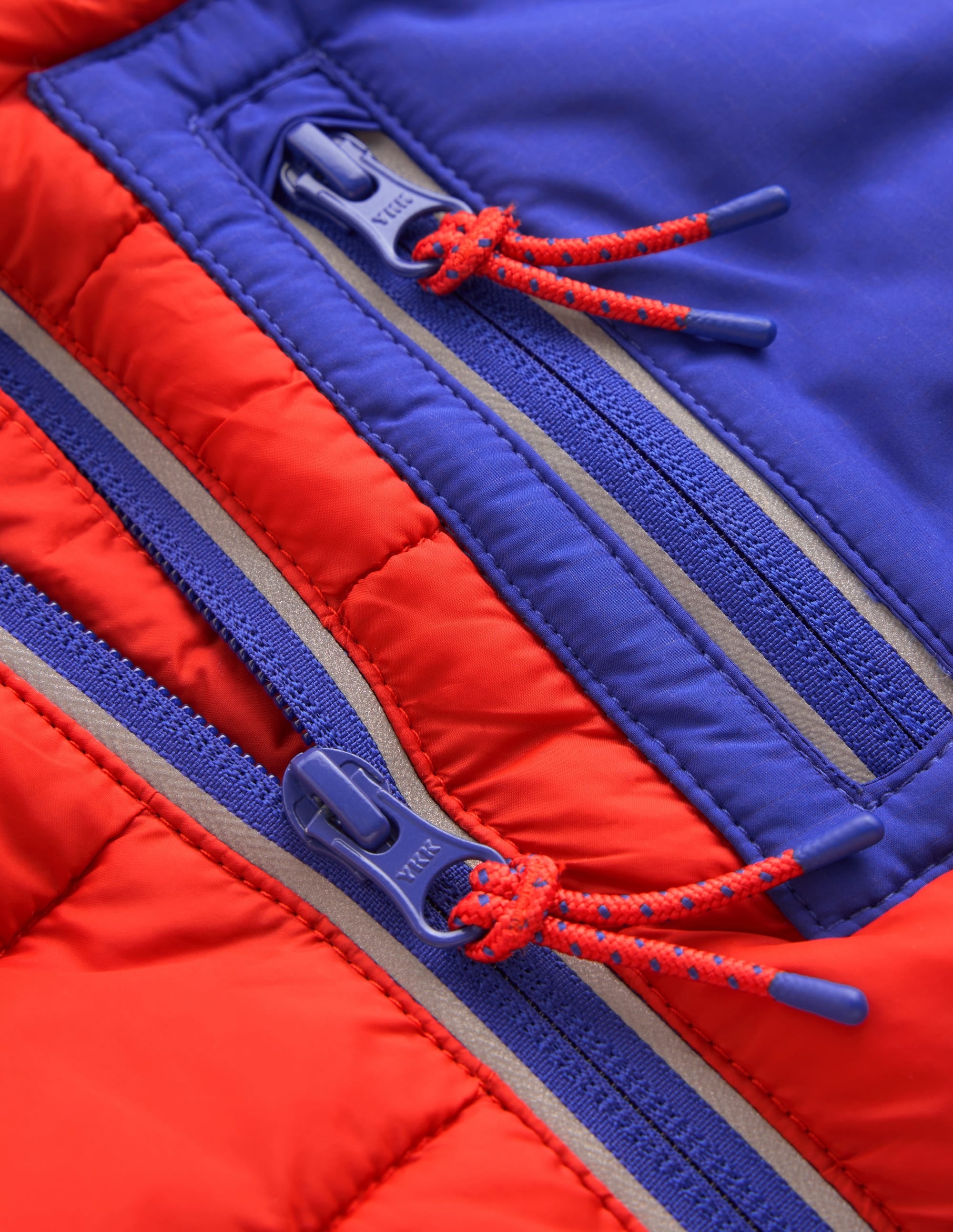 Pack-away Padded Jacket-Aurora Red - Image 3