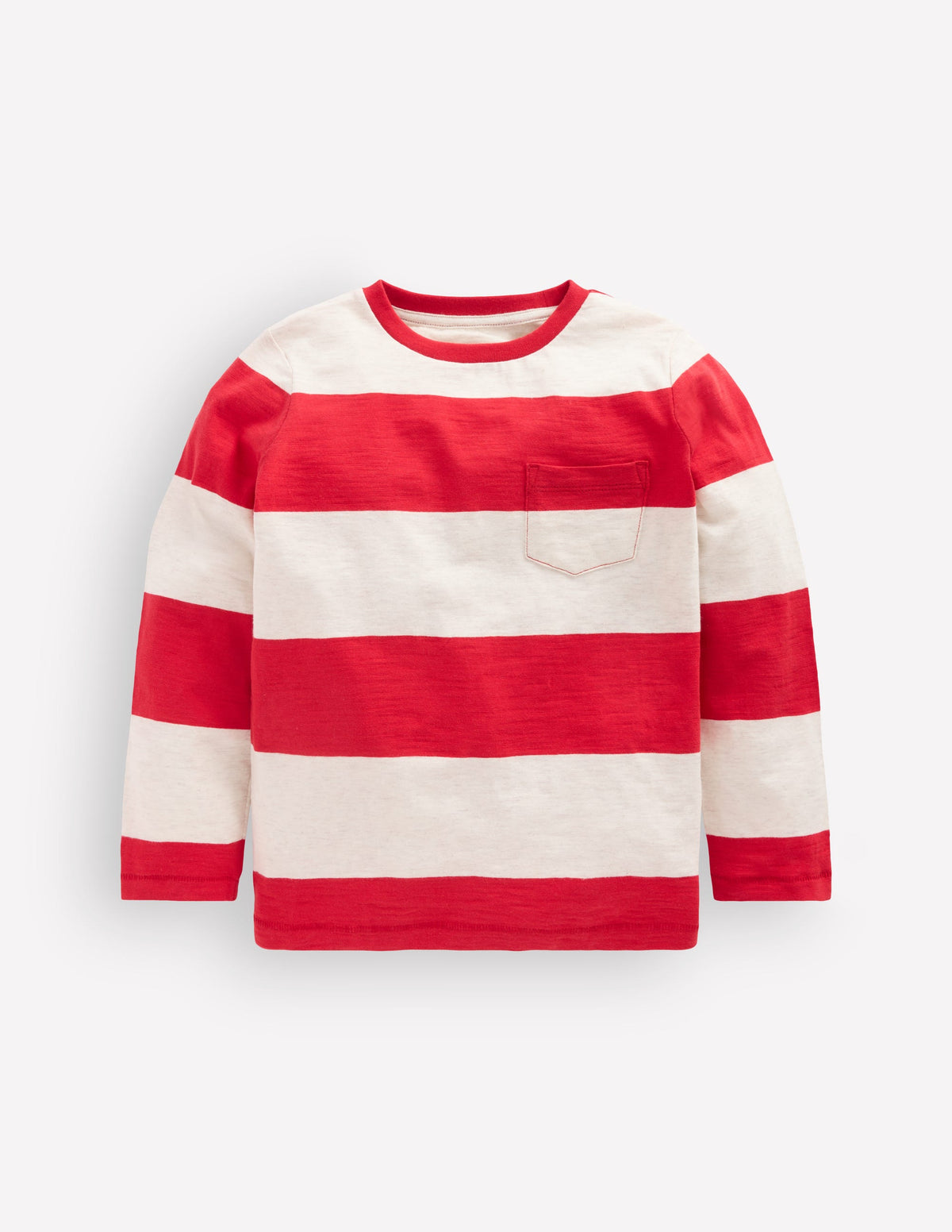 Everyday Long Sleeve T-Shirt-Merida Red / Ivory-2