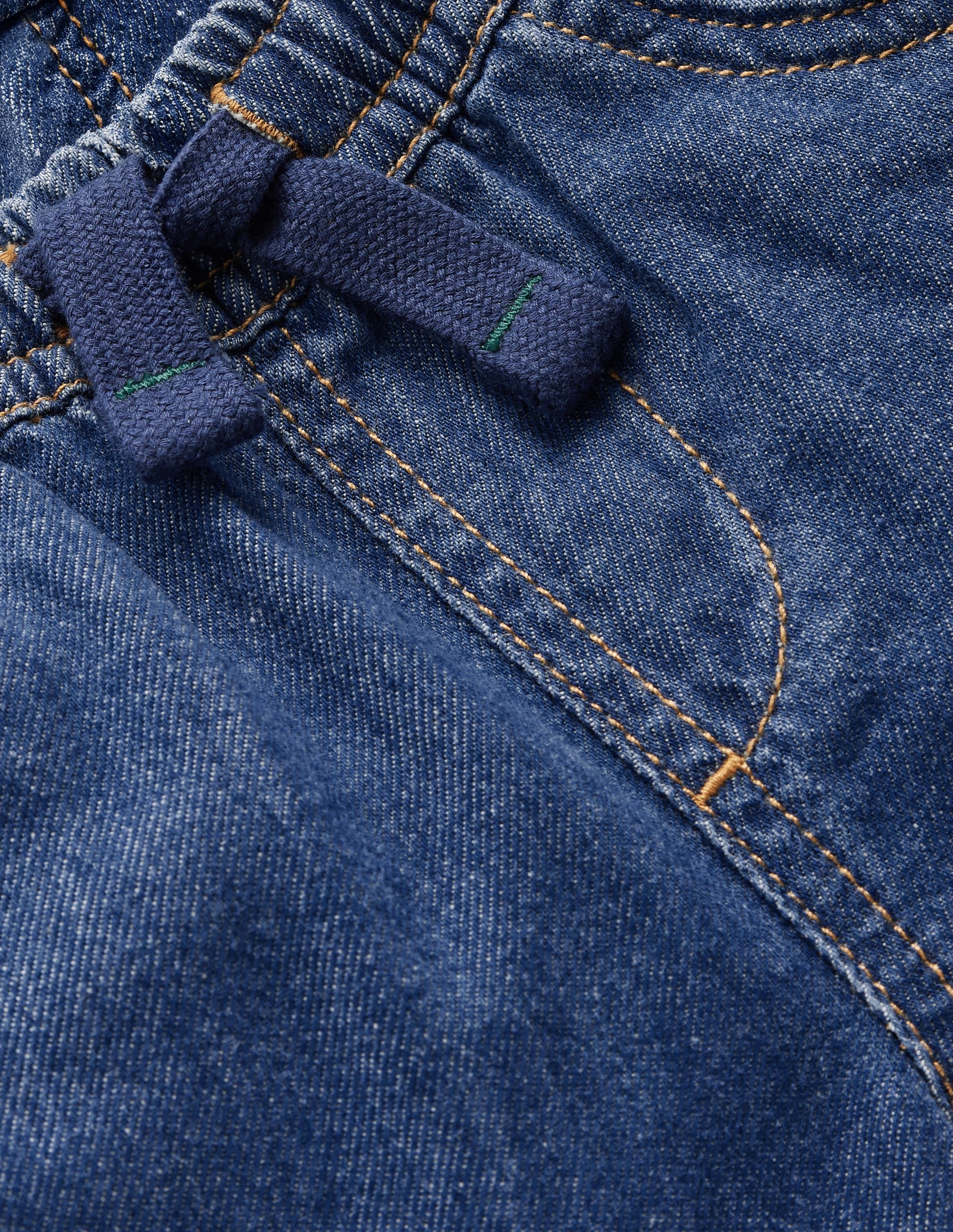 Easy Straight Pants-Denim - Image 5