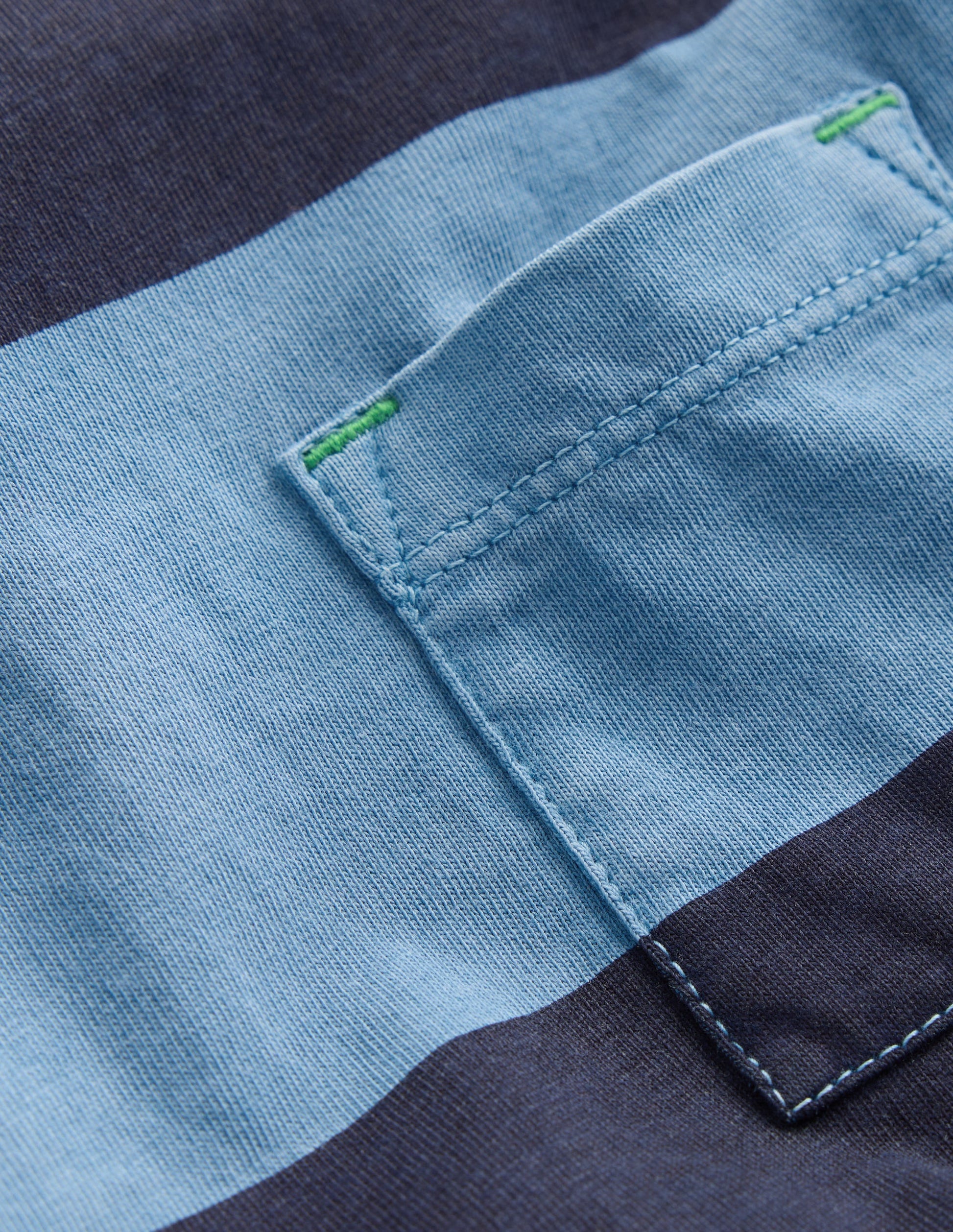 Long Sleeve Garment Dye Tee-College Navy / Denim Blue-6