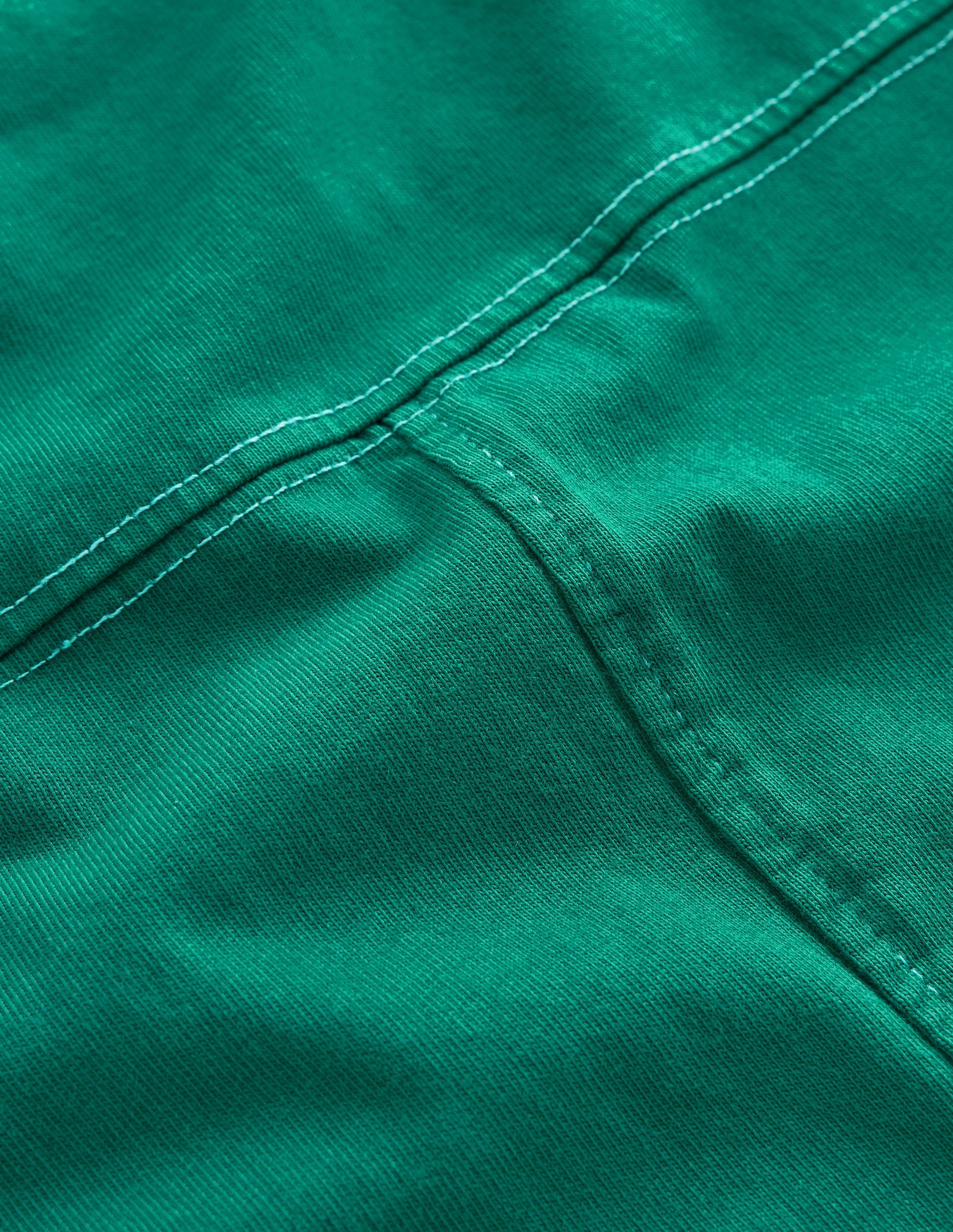 Garment Dye Cut & Sew T-shirt-Pine Green-3