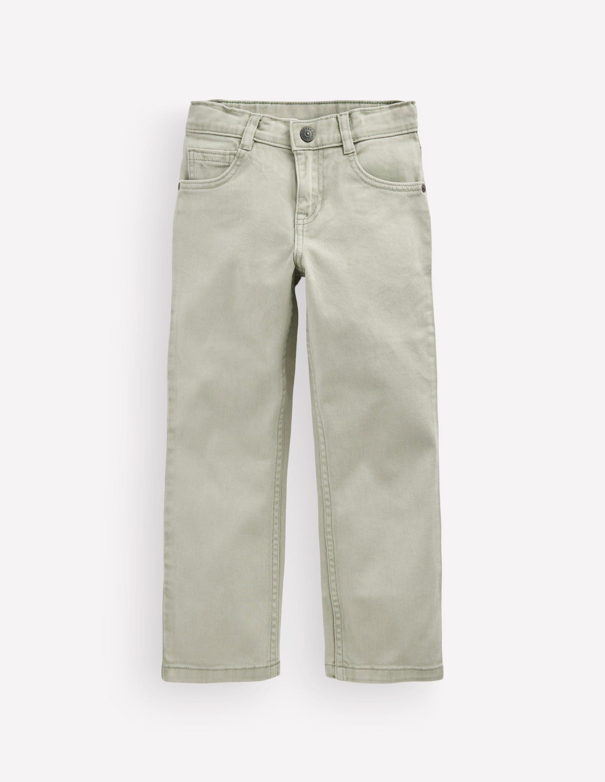 Easy Straight Jeans-Acid Wash-1