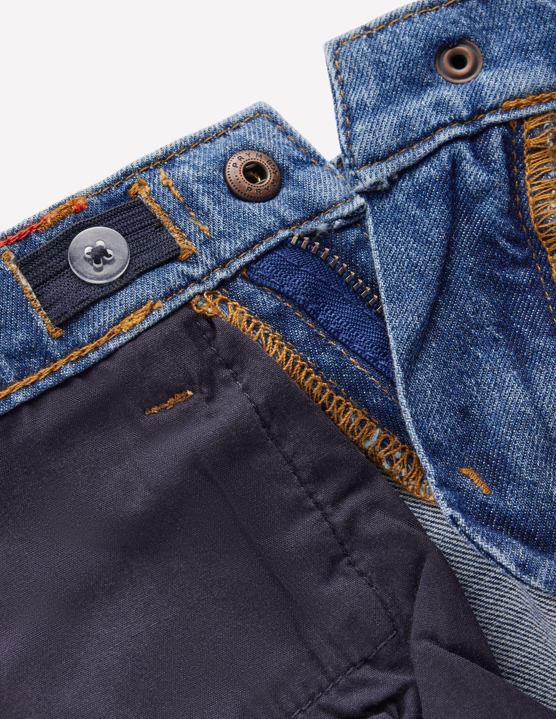 Easy Straight Jeans-Mid Wash-8