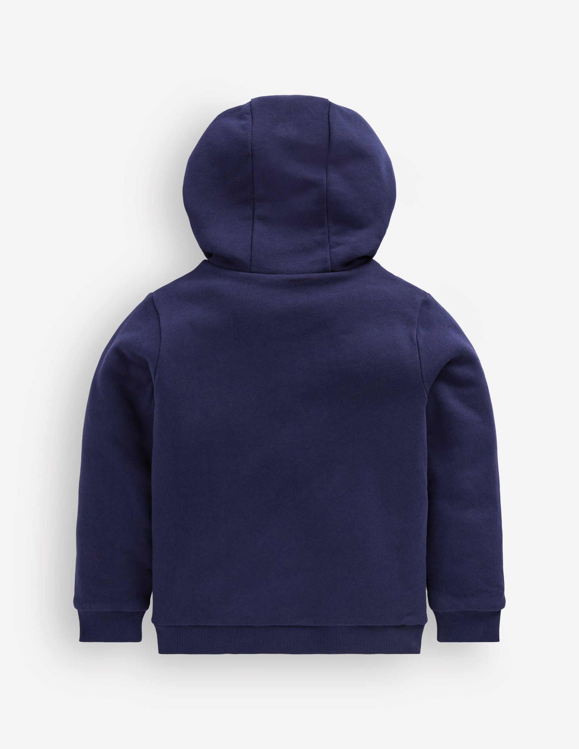 Reversible Borg Hoody-College Navy-2
