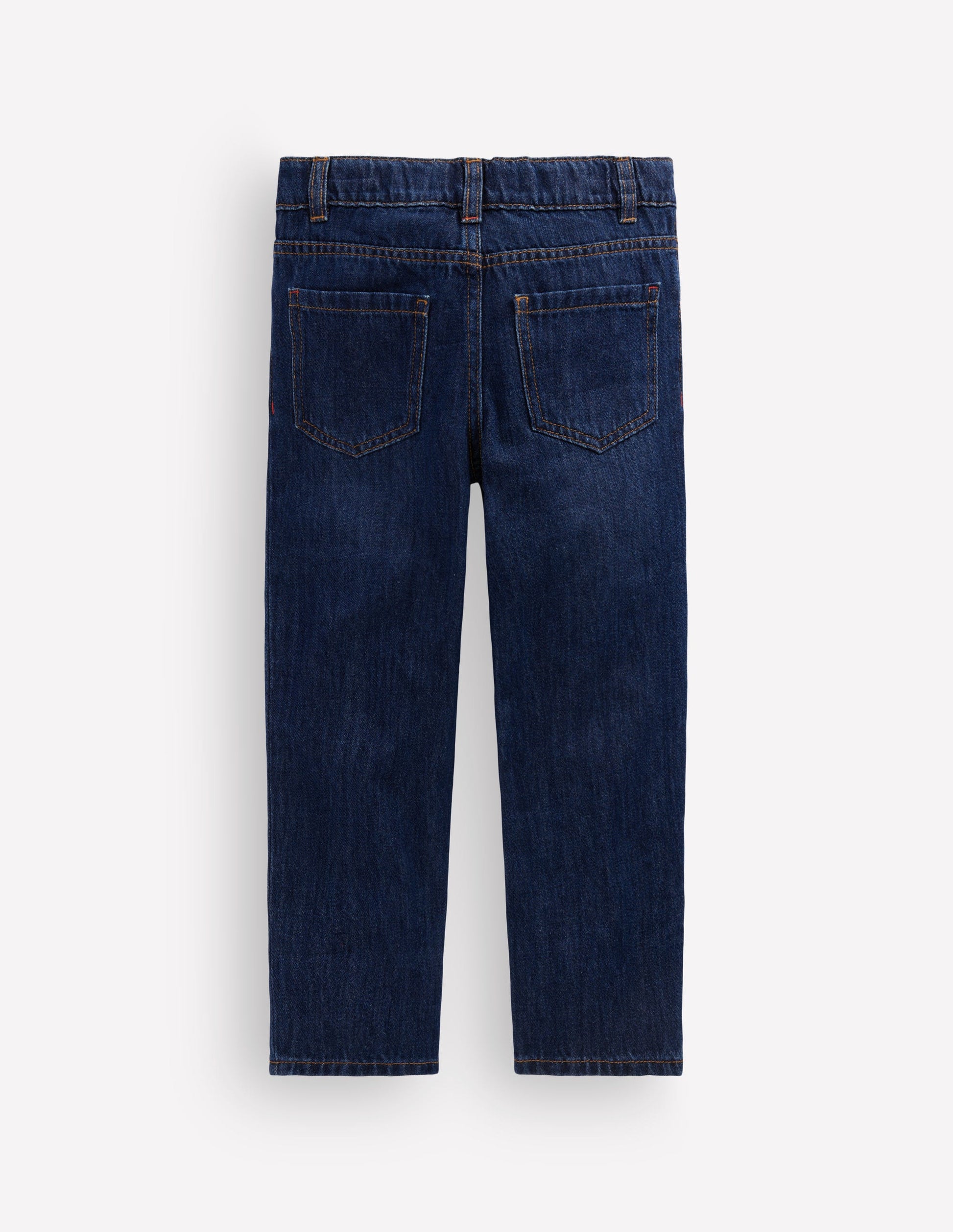 Regular Straight Jeans-Dark Wash-2