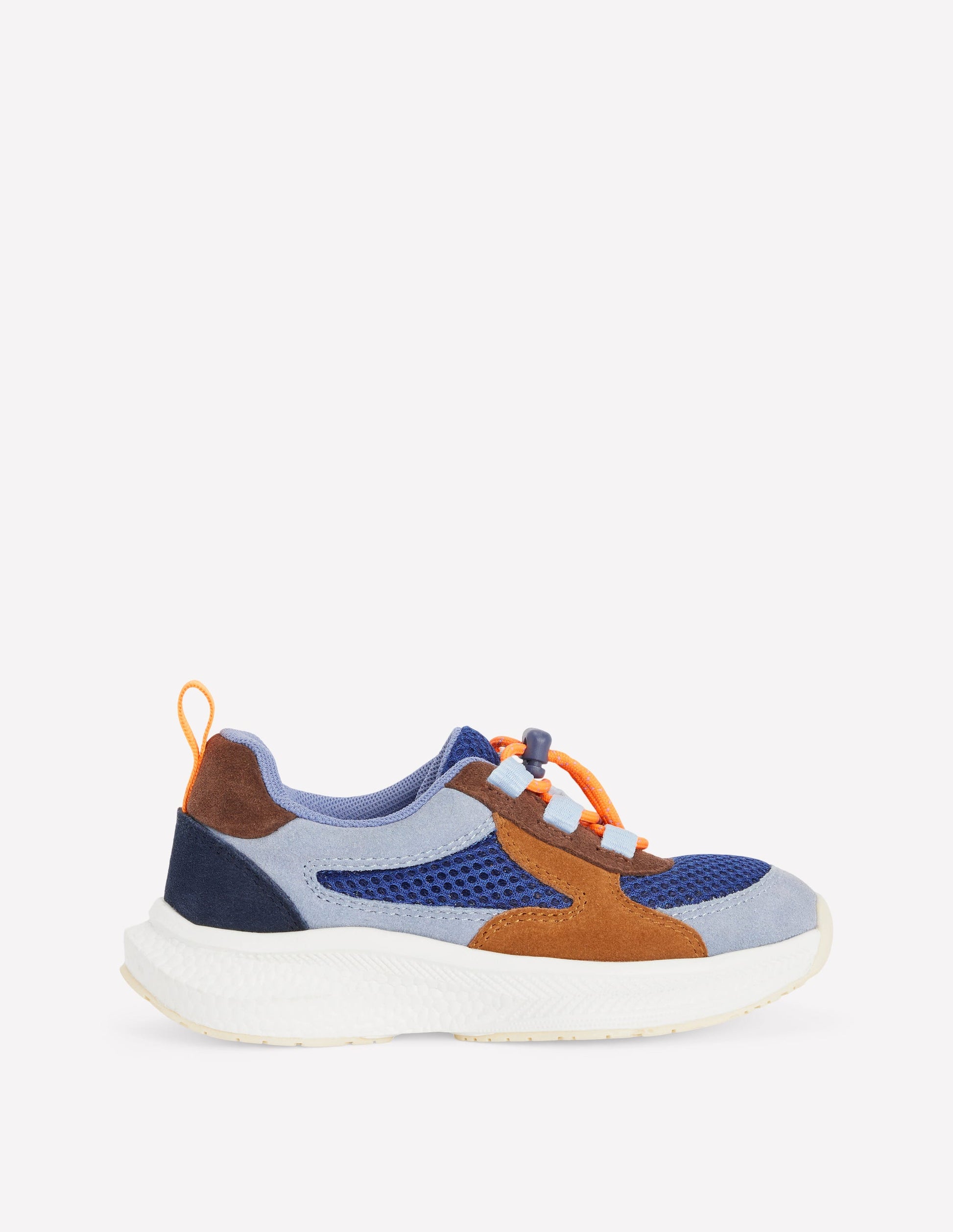 Blue Sporty Trainers-College Navy-1
