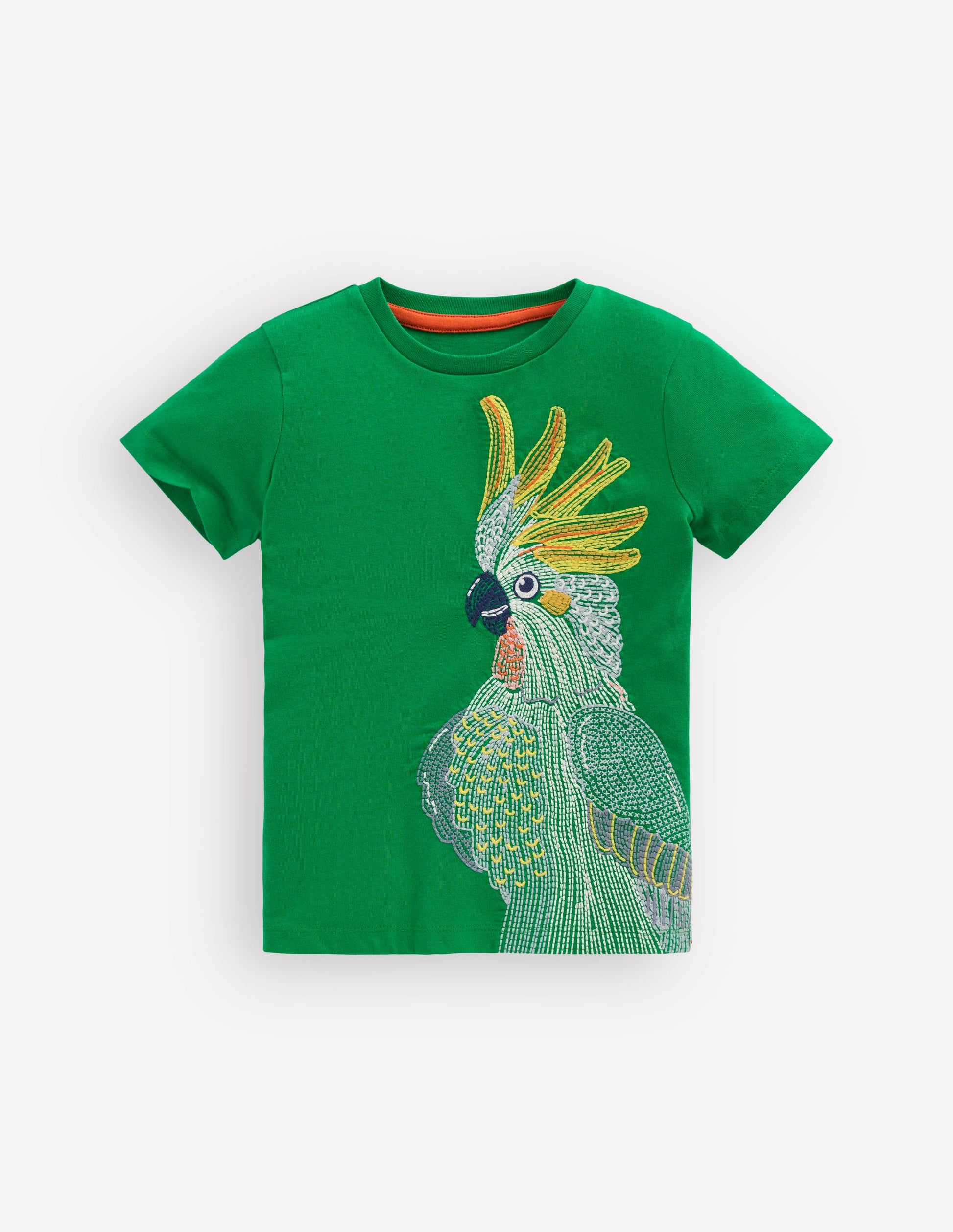 Superstitch T-Shirt-Green Tambourine Cockatoo-1