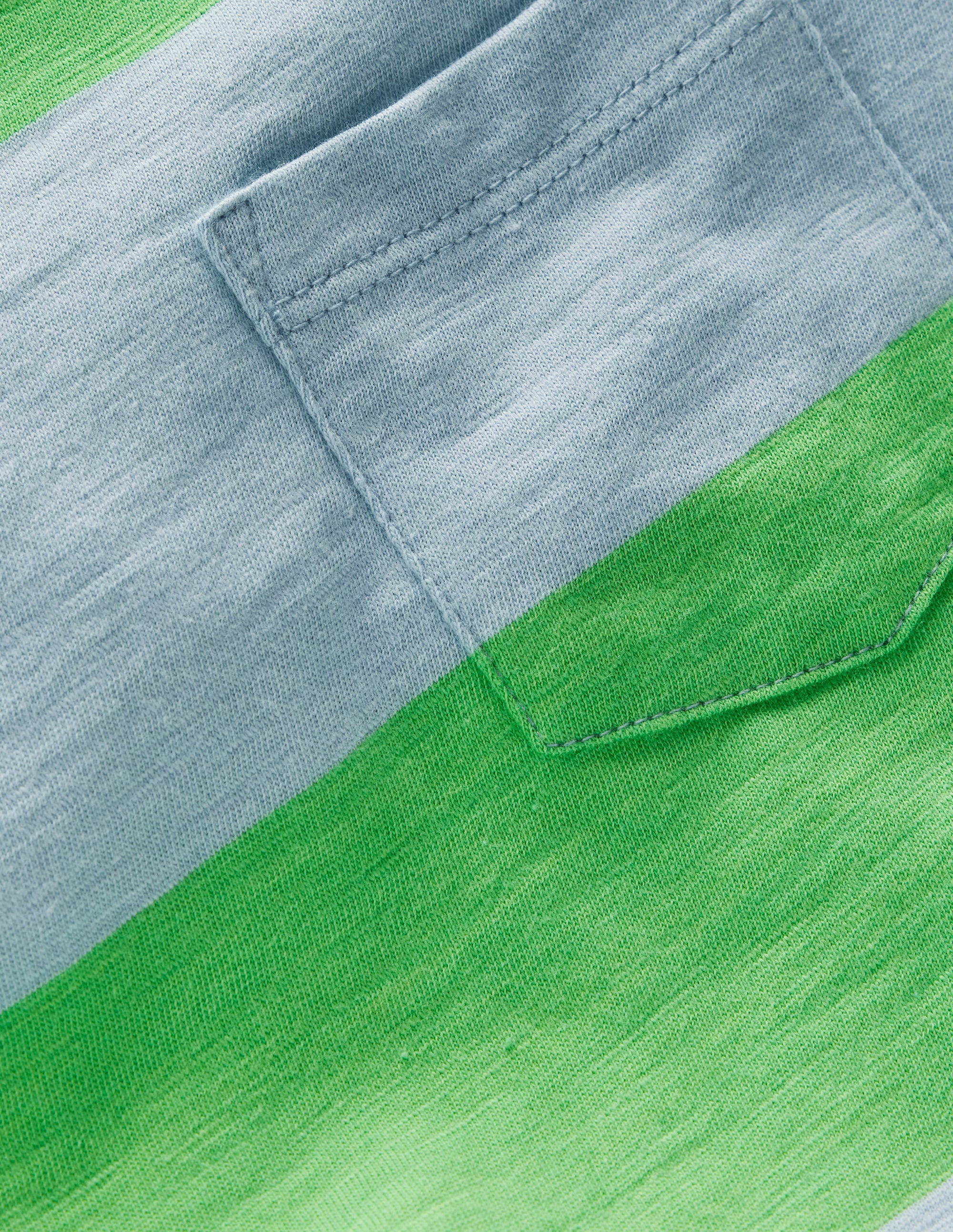 Everyday Short Sleeve T-Shirt-Parakeet Green/Vintage Blue - Image 3
