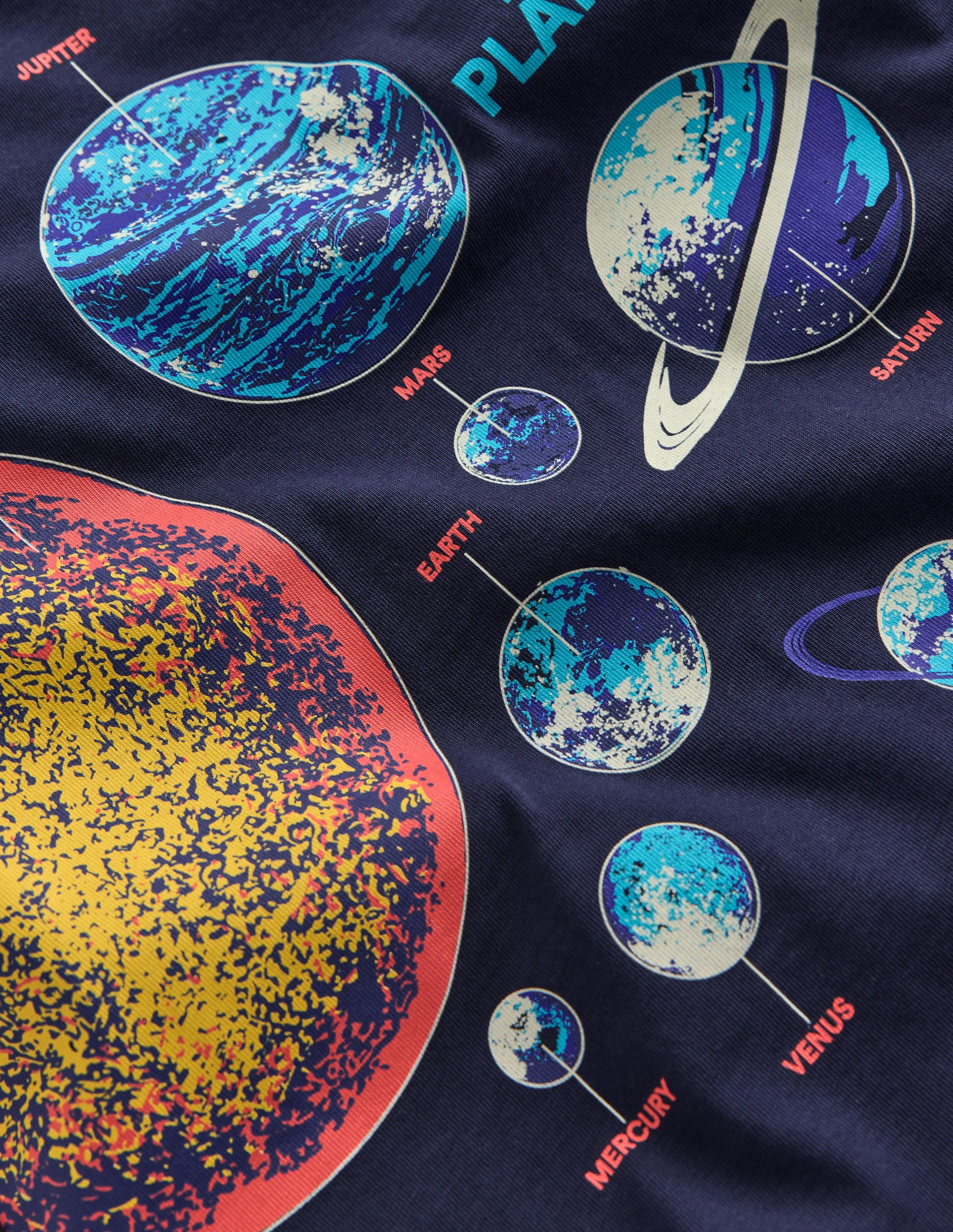 Glow-In-The-Dark T-shirt-Dark Blue Space-3