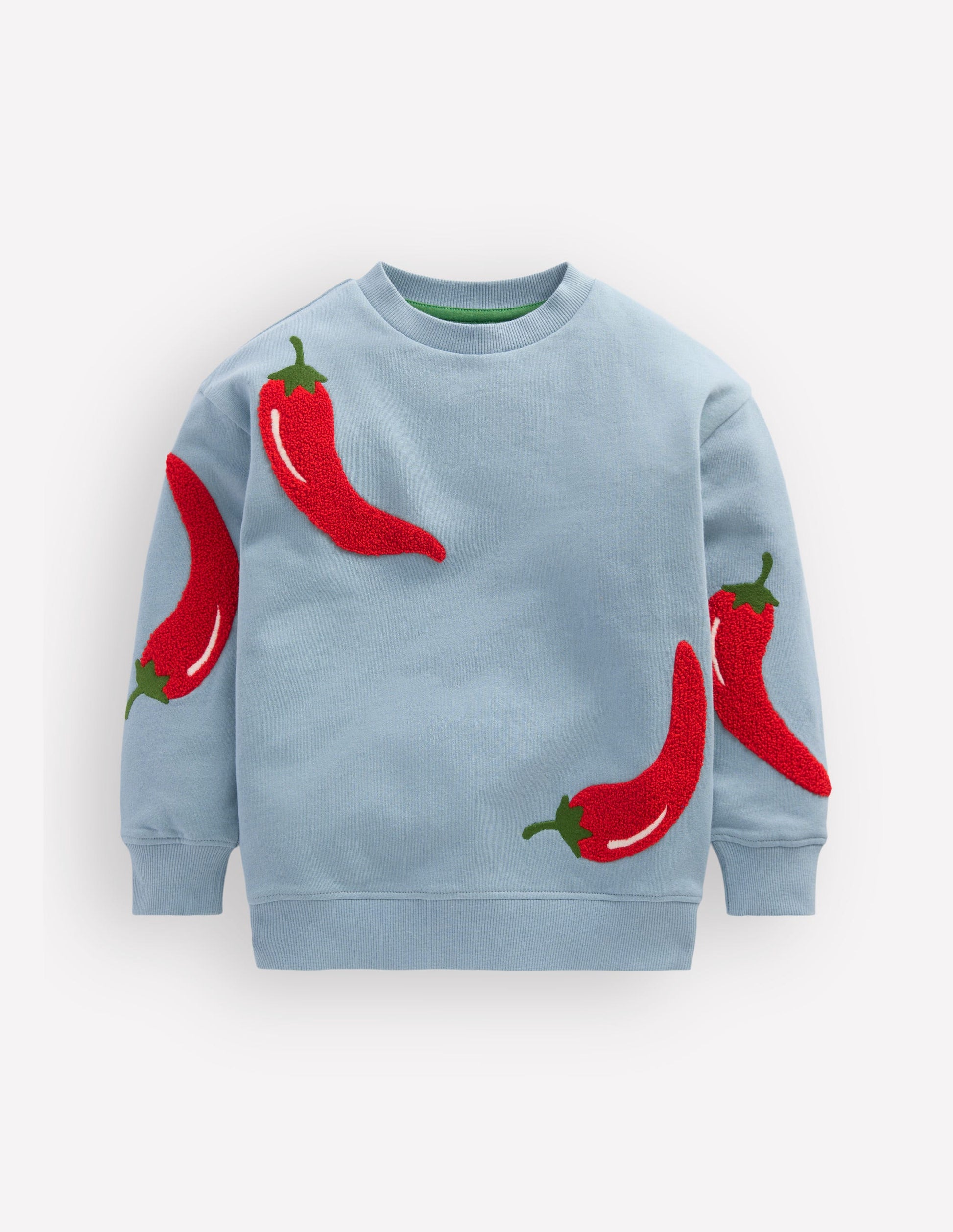 Fun Sweatshirt-Seamist Blue Chillies-2