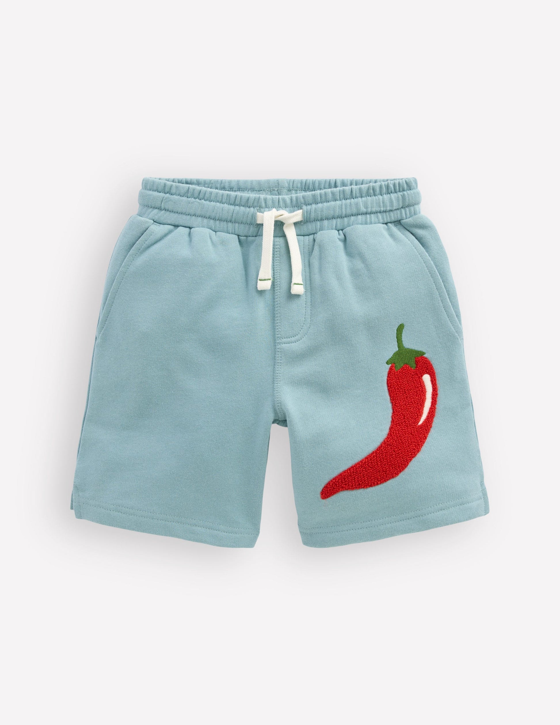 Fun Sweatshorts-Seamist Blue Chillies-1