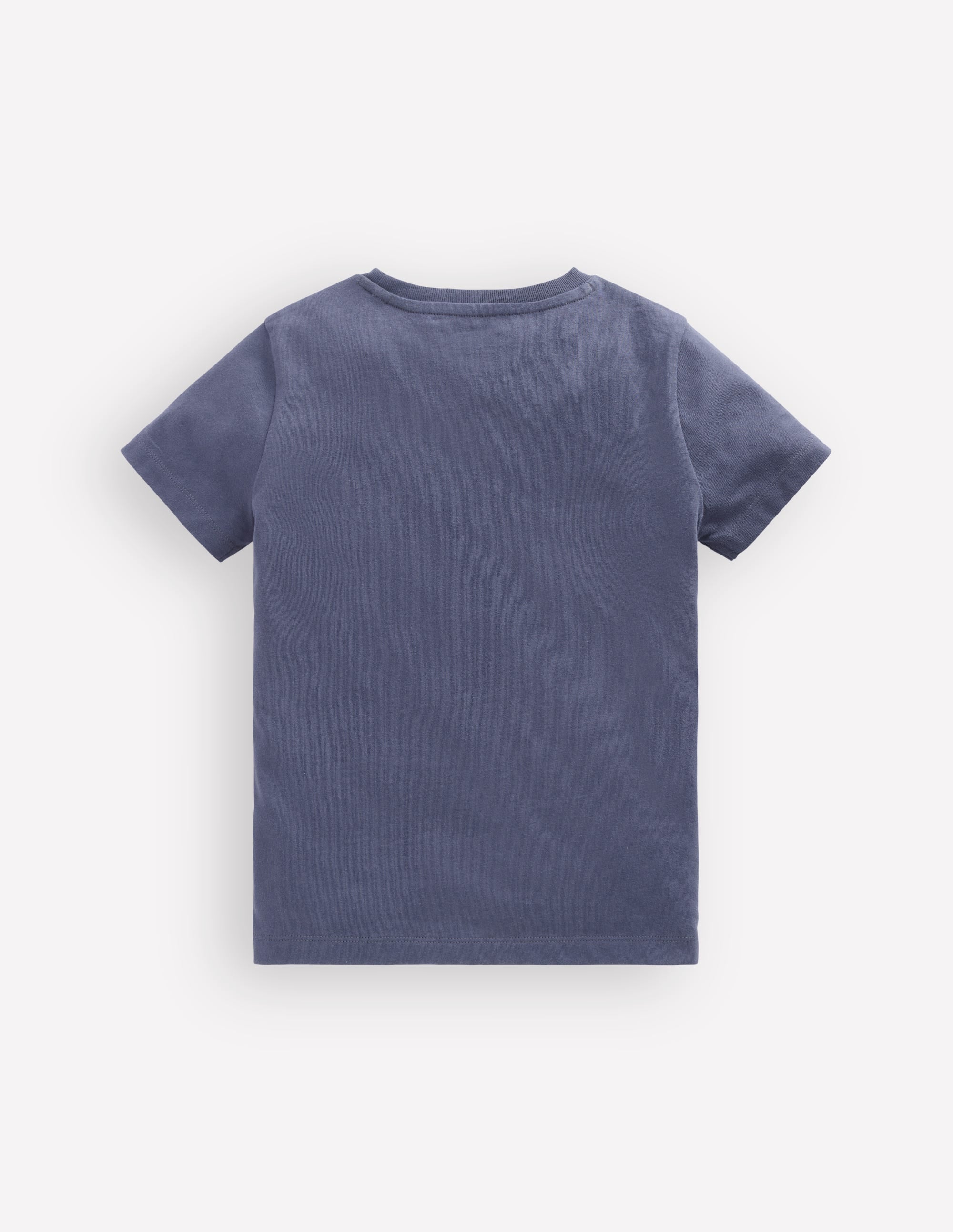 Linear Stitch T-shirt-Vintage Indigo Headphones - Image 3