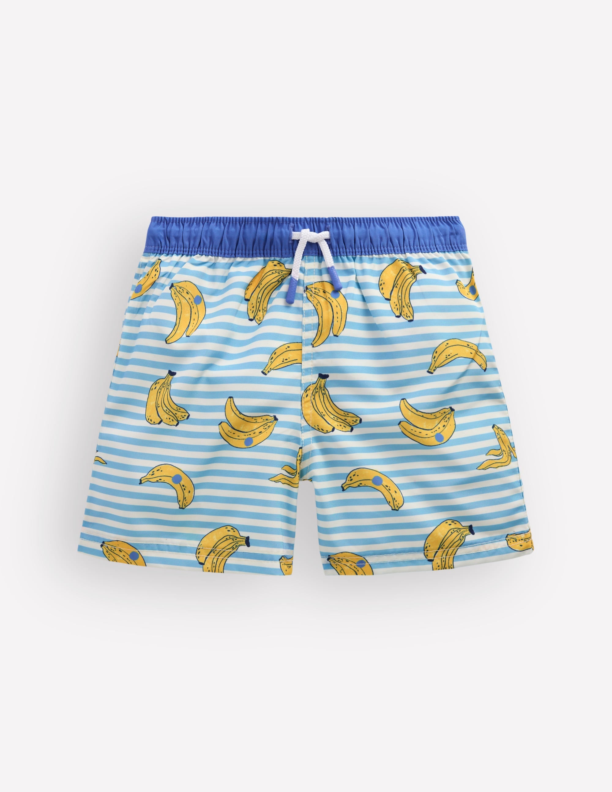 Swim Shorts-Multi Banana Stripe - Image 1