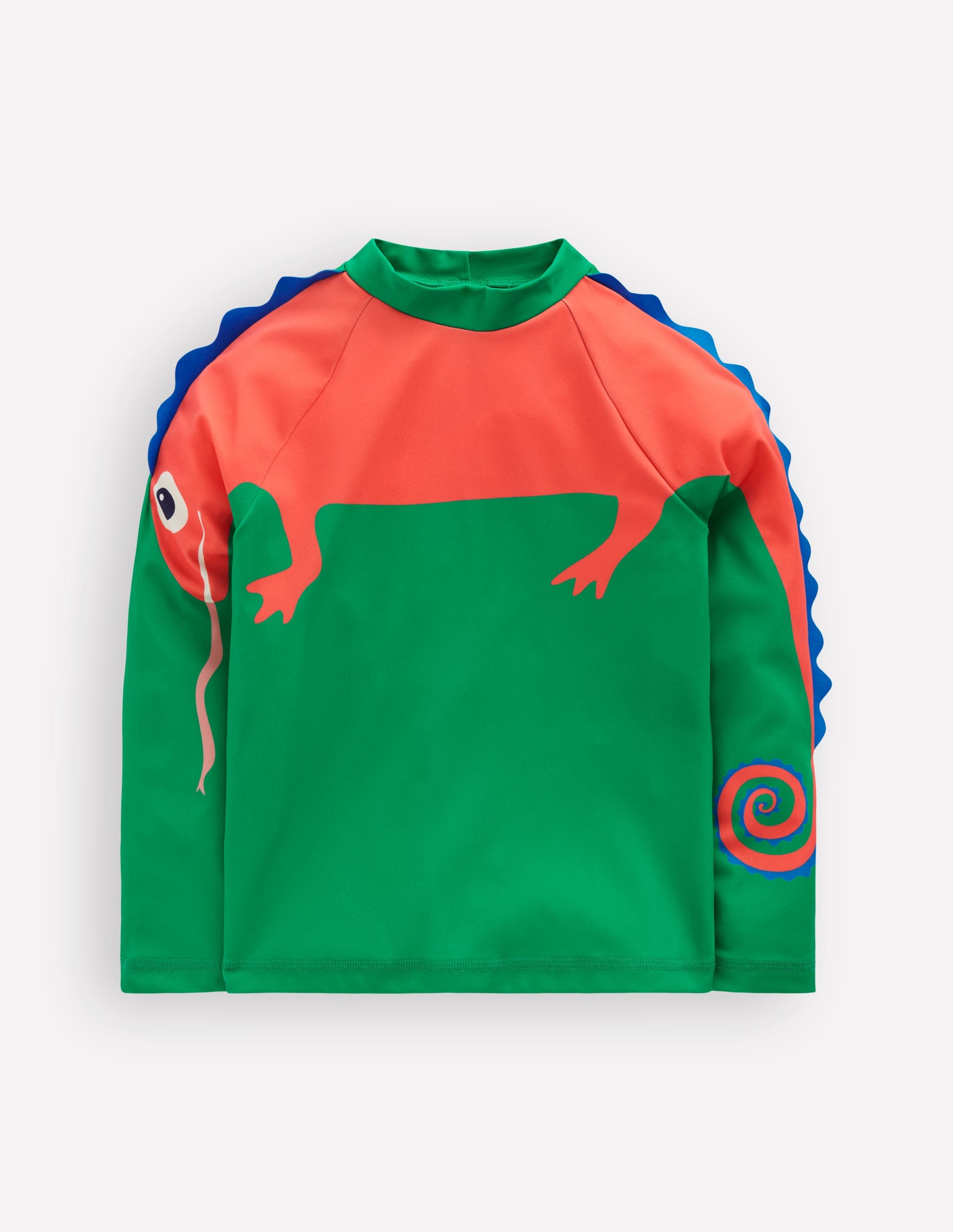 Sun Safe Fun Rash Vest-Shady Green Chameleon-4