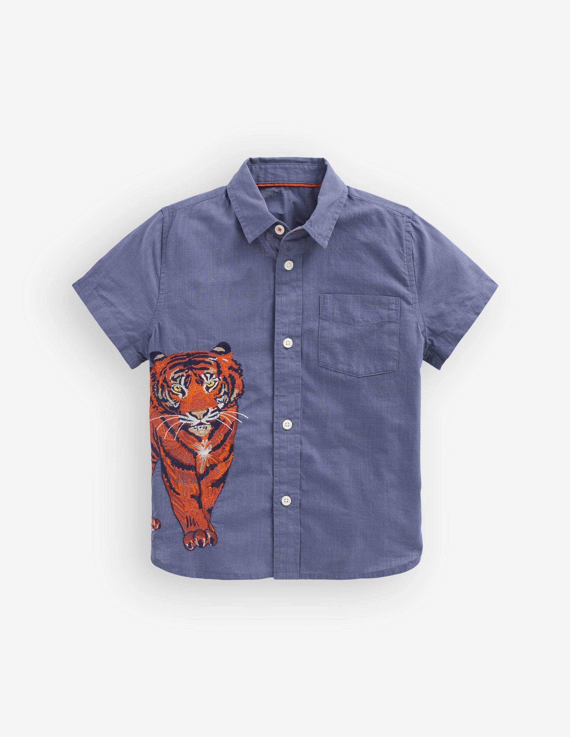 Superstitch Shirt-Vintage Indigo Tiger-1
