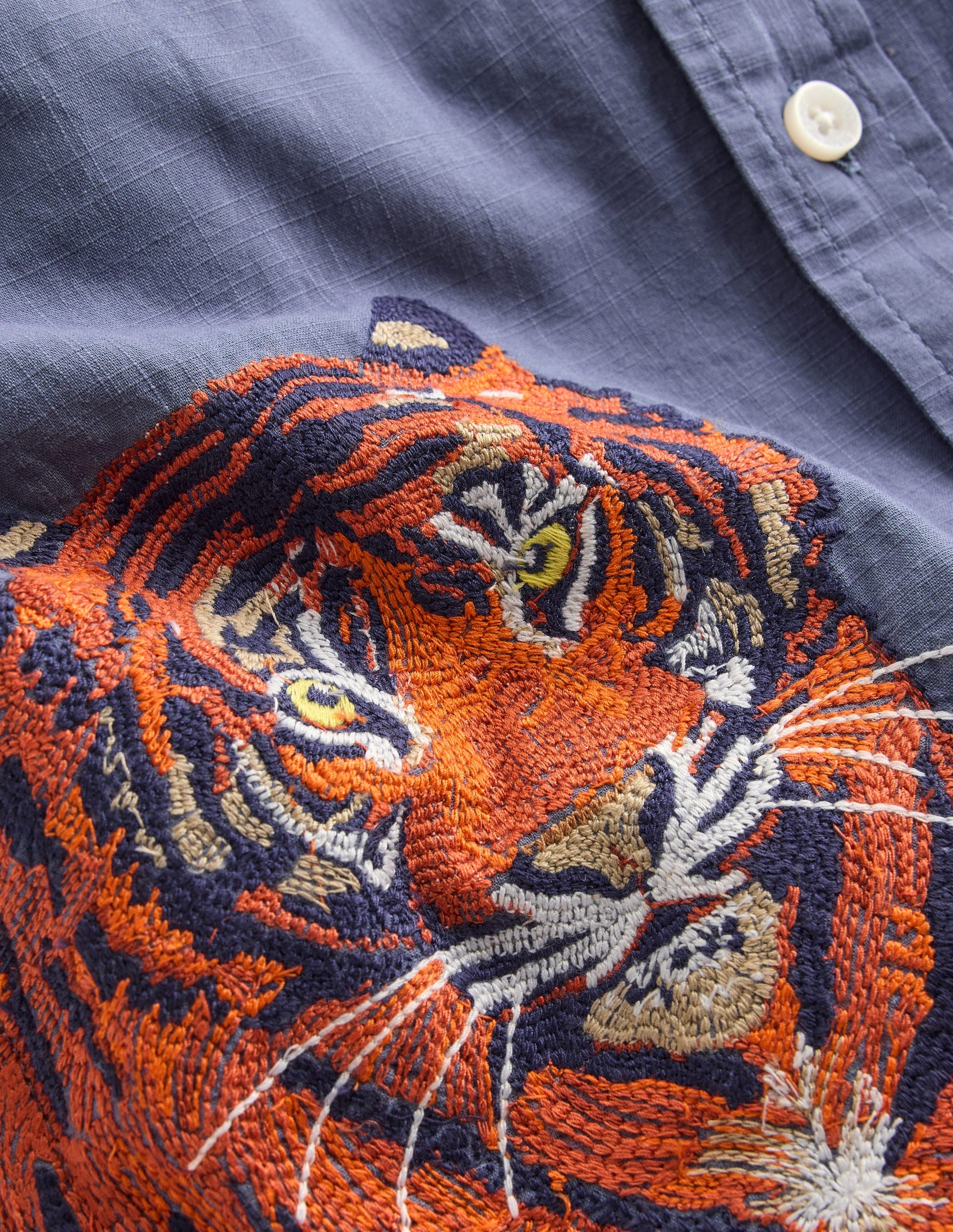Superstitch Shirt-Vintage Indigo Tiger-4