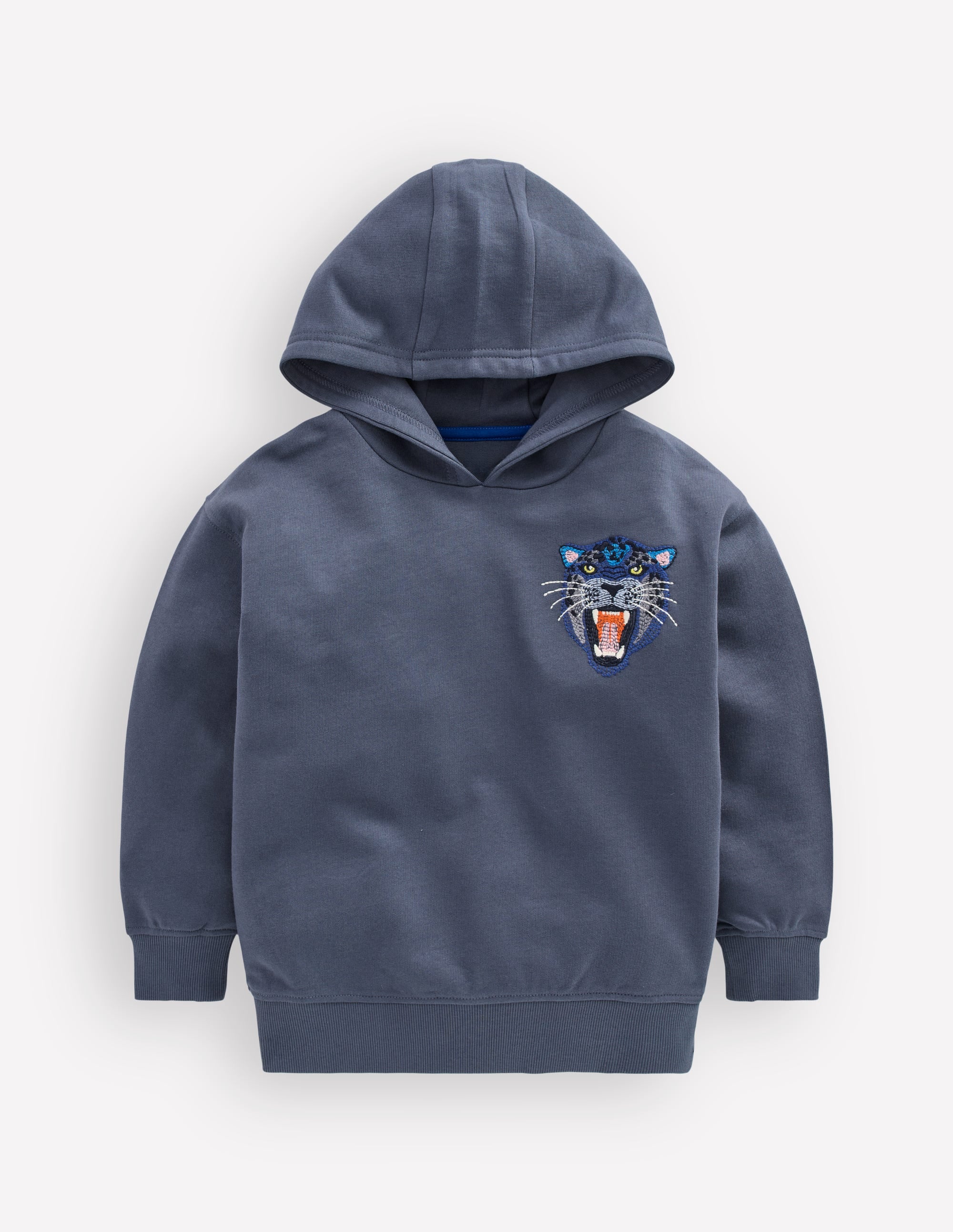 小物 downmuffer INDIGO P.W.(N.D) DK.INDIGO Superstitch Hoodie - vintage indigo | Boden USA
