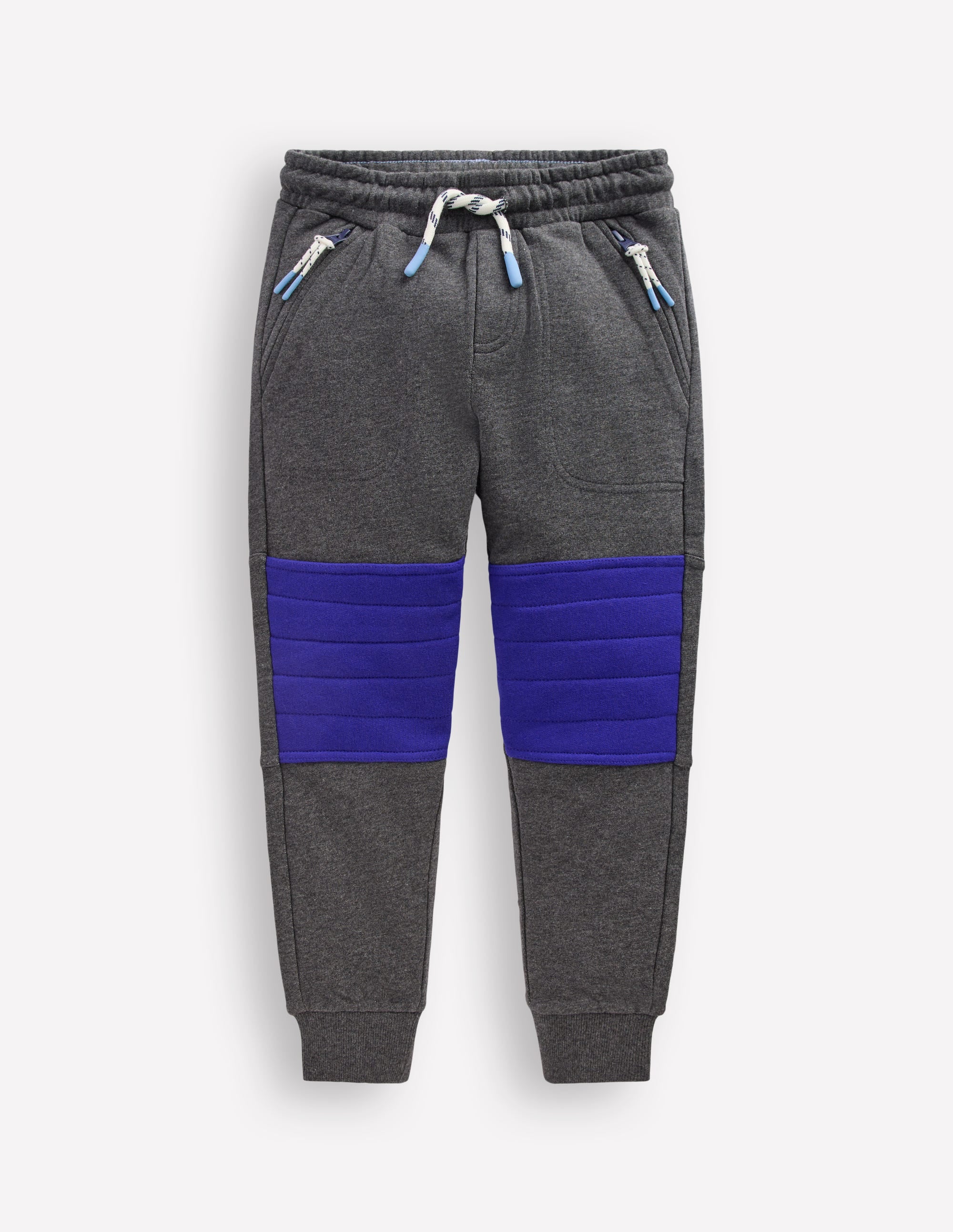 Warrior Knee Joggers-Grey Quilted Knee - Image 1