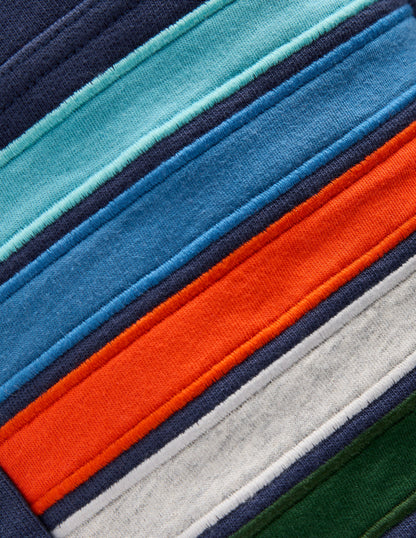 Warrior Knee Joggers-Starboard Blue Stripe Knee-6