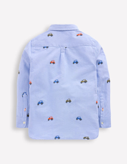 Embroidered Shirt-Oxford Tractors-3