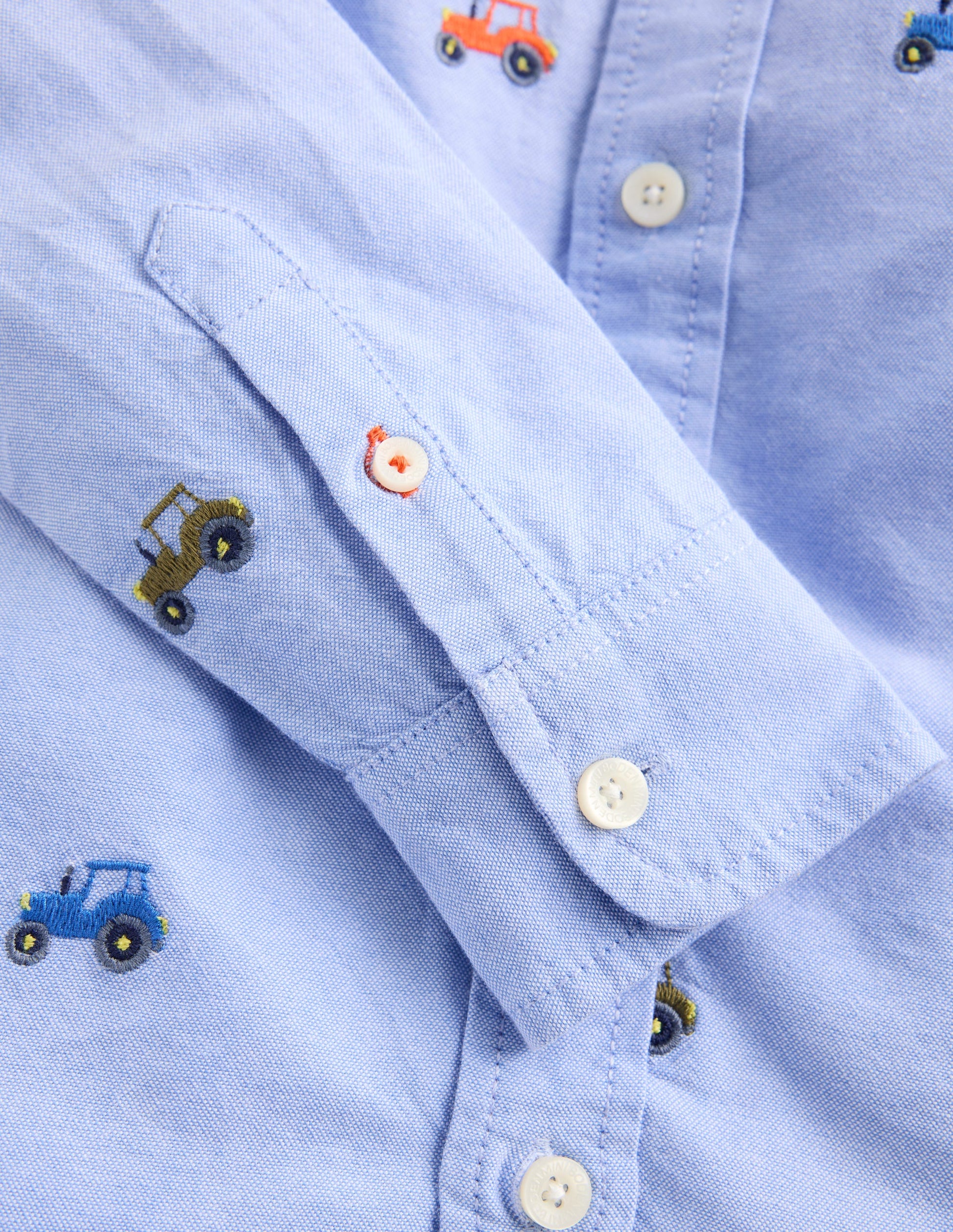 Embroidered Shirt-Oxford Tractors-4