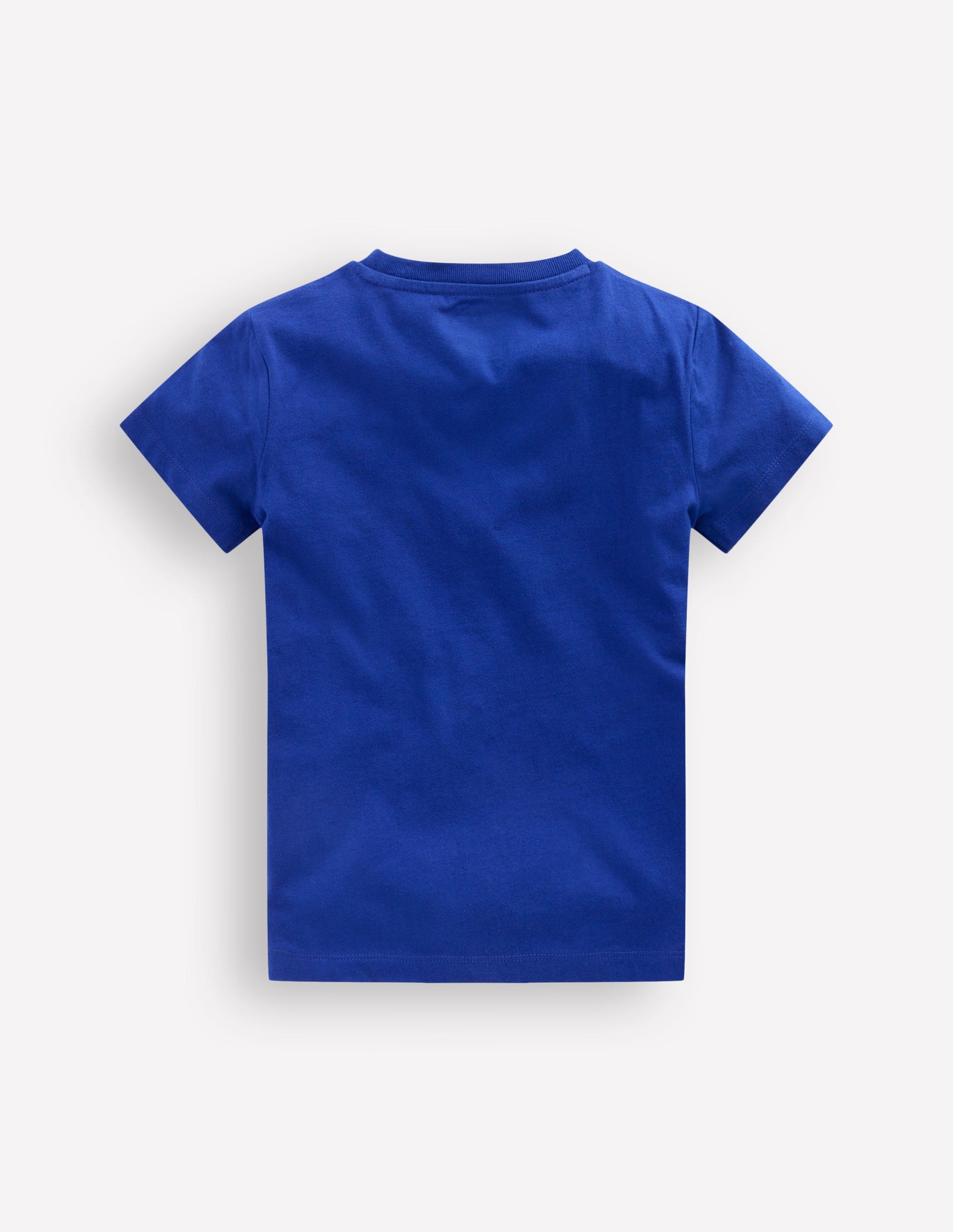 Maglietta Mini Boden Con Stampa Giraffa, Blu Zaffiro, Taglia Unisex Bambino, Nuova Senza Etichette (piccolo Difetto) - Foto 6