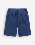Garment Dye Sweatshorts-Navy