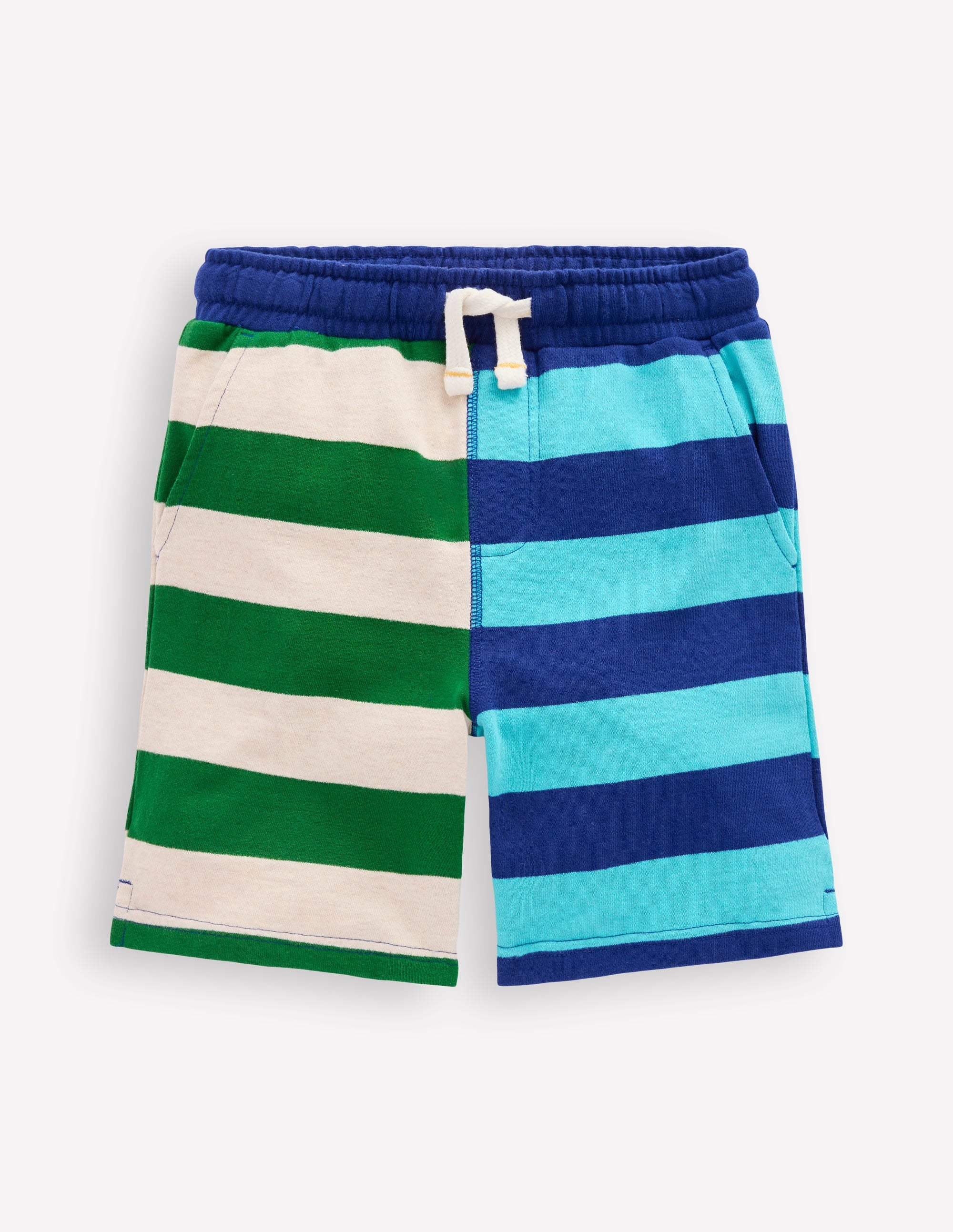 Printed Shorts-Hotch Stripe - Image 1