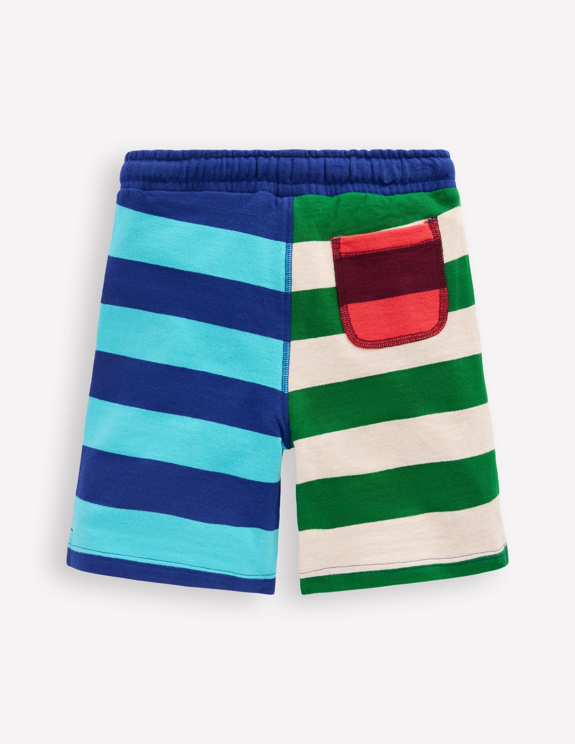 Printed Shorts-Hotch Stripe - Image 2