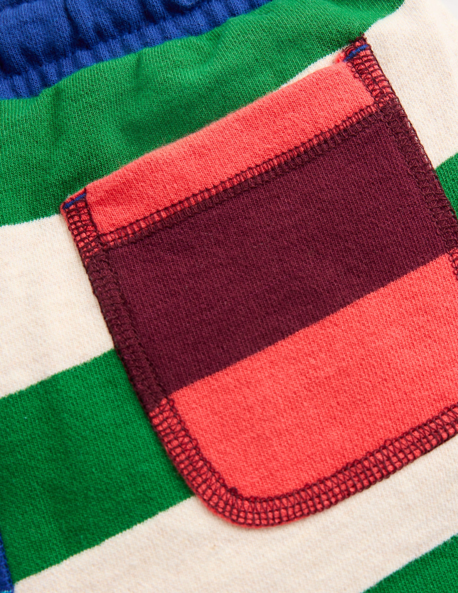 Printed Shorts-Hotch Stripe-4