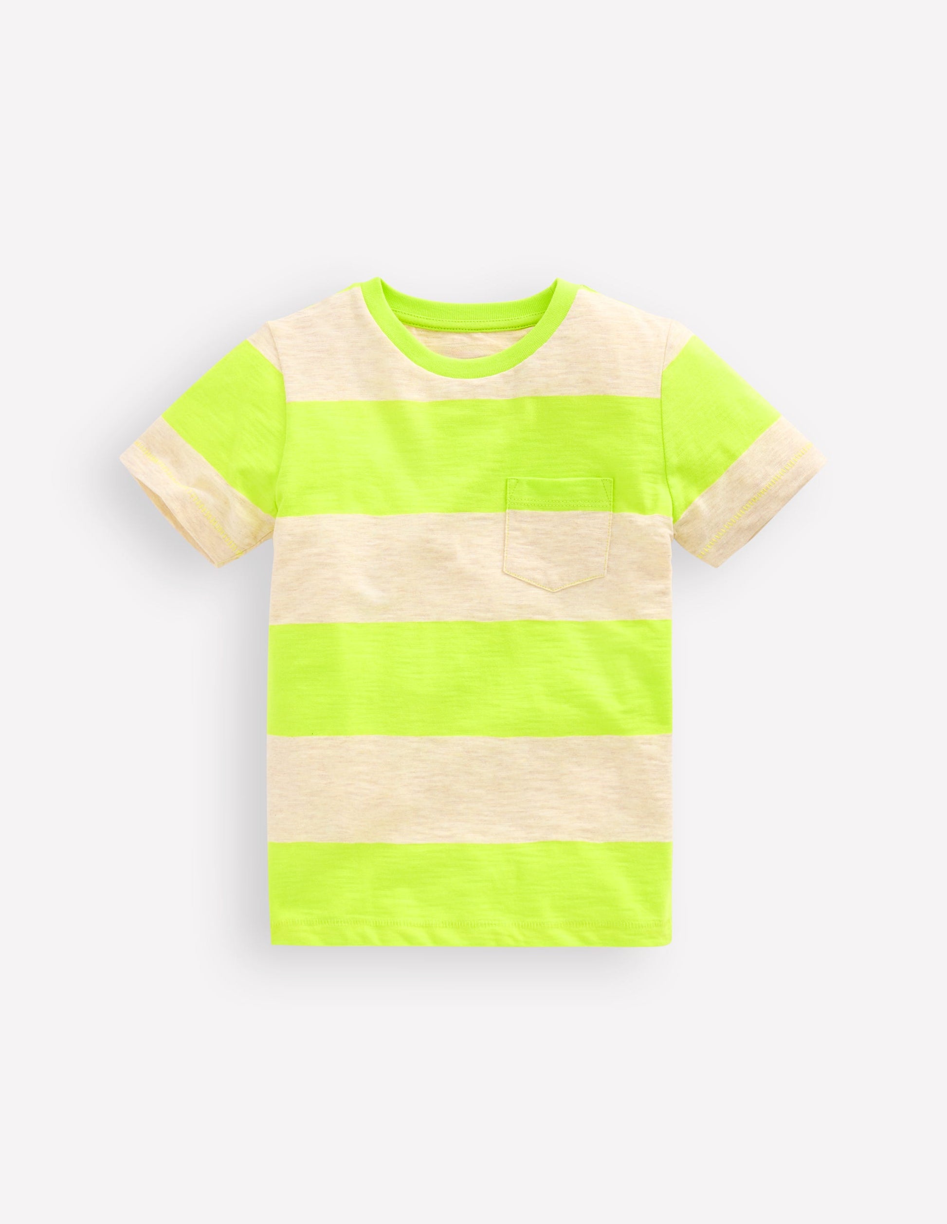 Everyday Short Sleeve T-Shirt-Love Bird / Oatmeal Melange-1