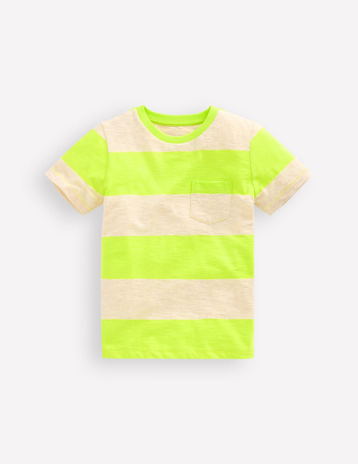 Everyday Short Sleeve T-Shirt-Love Bird / Oatmeal Melange