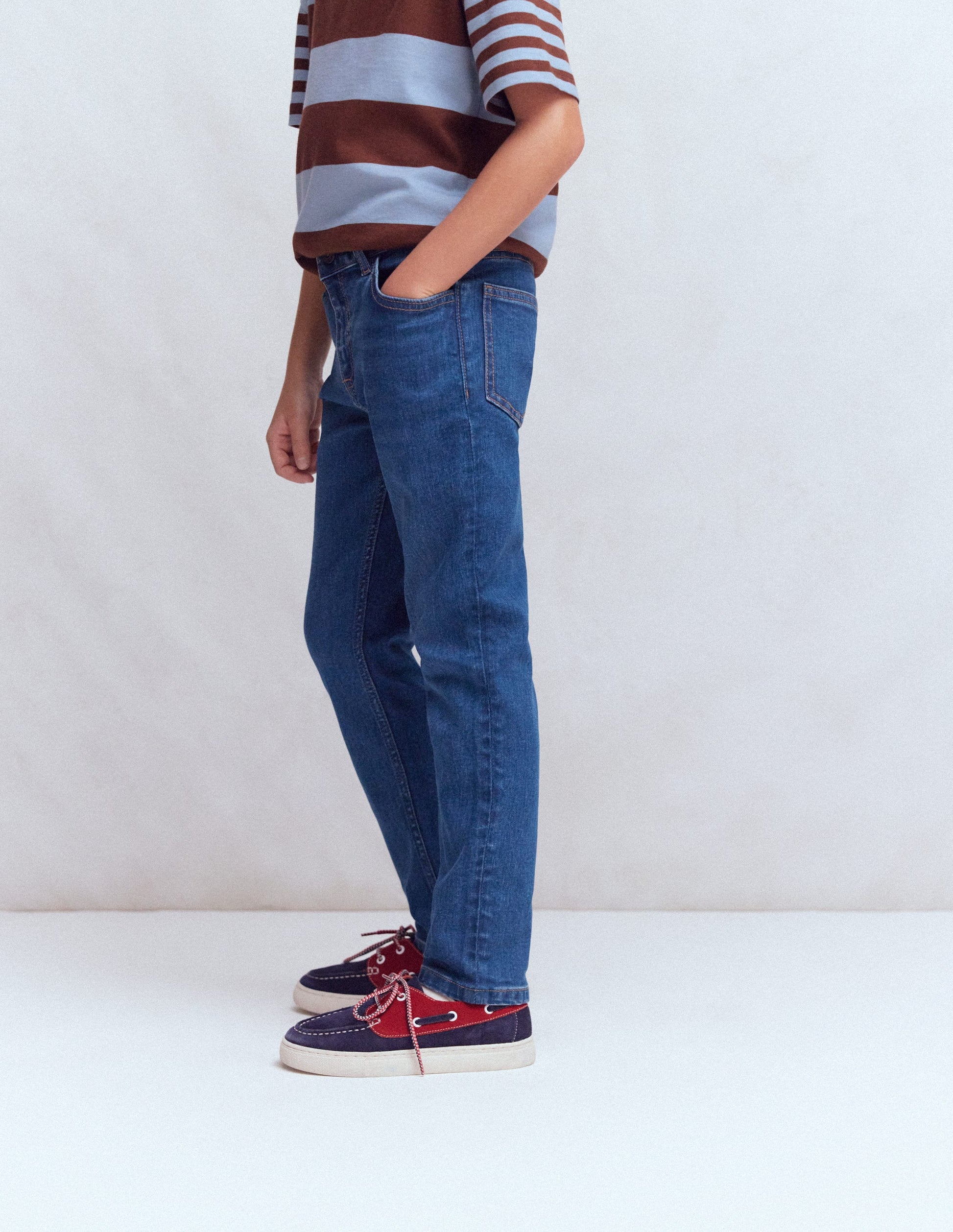 Adventure Slim Fit Jeans-Mid Vintage Denim-3