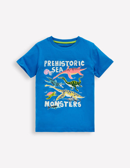 Glow-In-The-Dark T-shirt-Prehistoric Sea Monsters-1