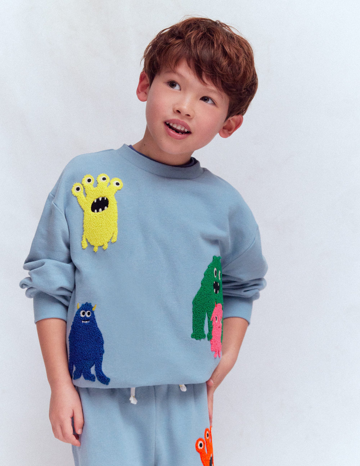 Fun Sweatshirt-Boucle Monster - Image 1