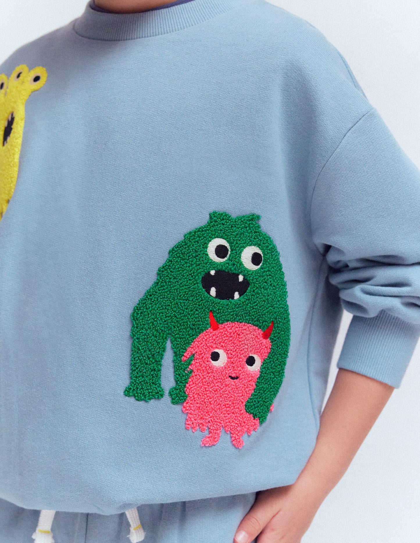 Fun Sweatshirt-Boucle Monster