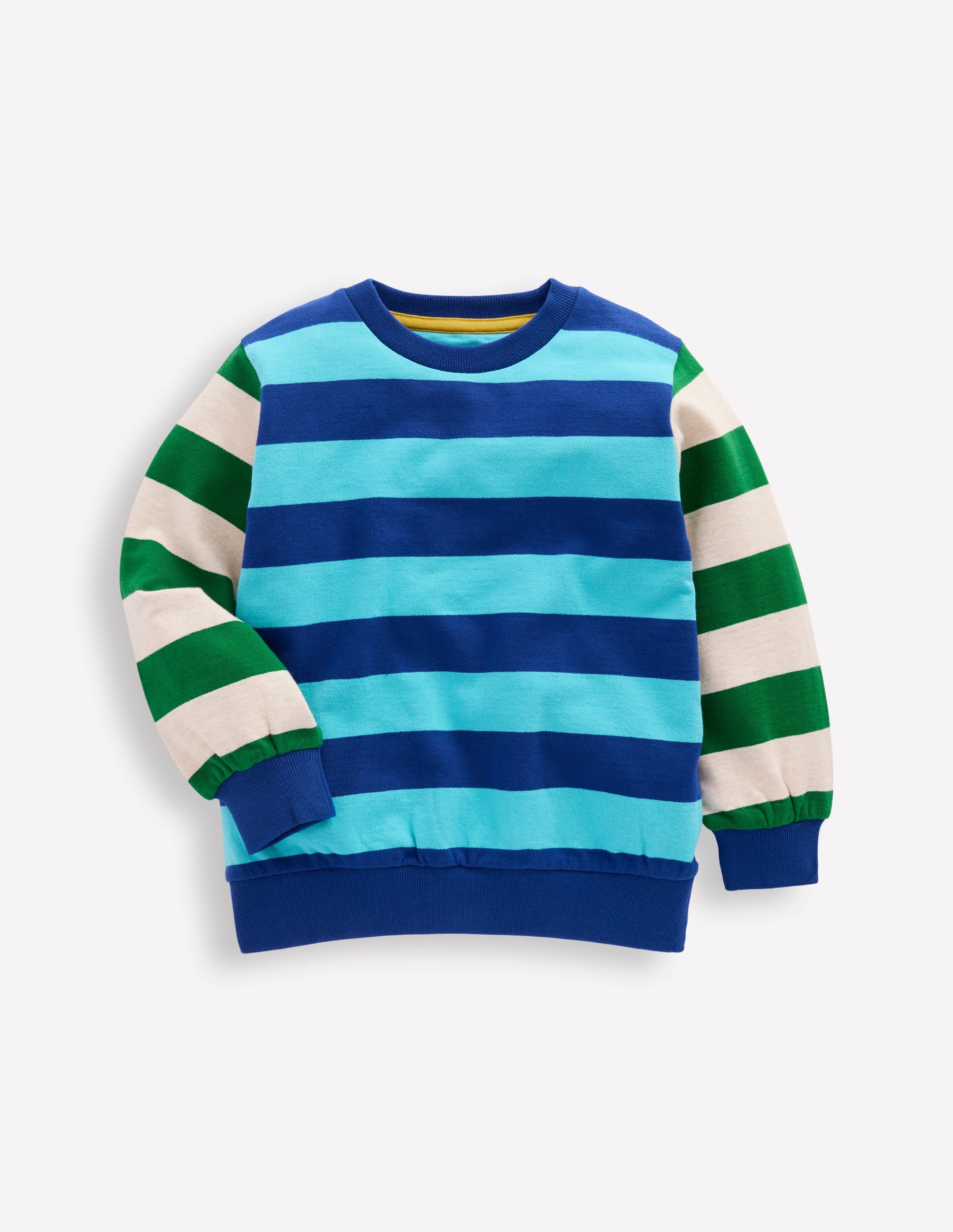 Everyday Printed Sweatshirt-Hotch Stripe - Image 1