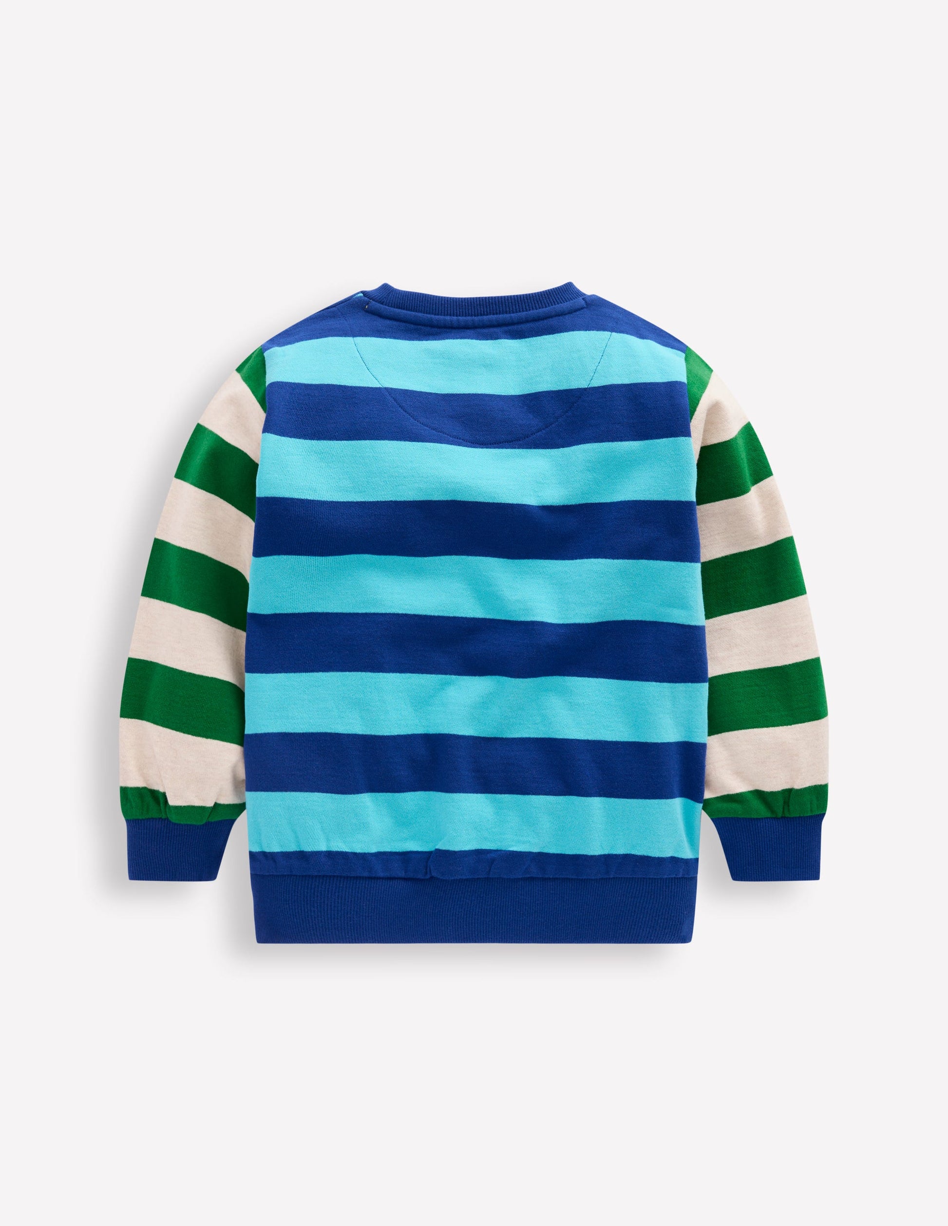 Everyday Printed Sweatshirt-Hotch Stripe-3