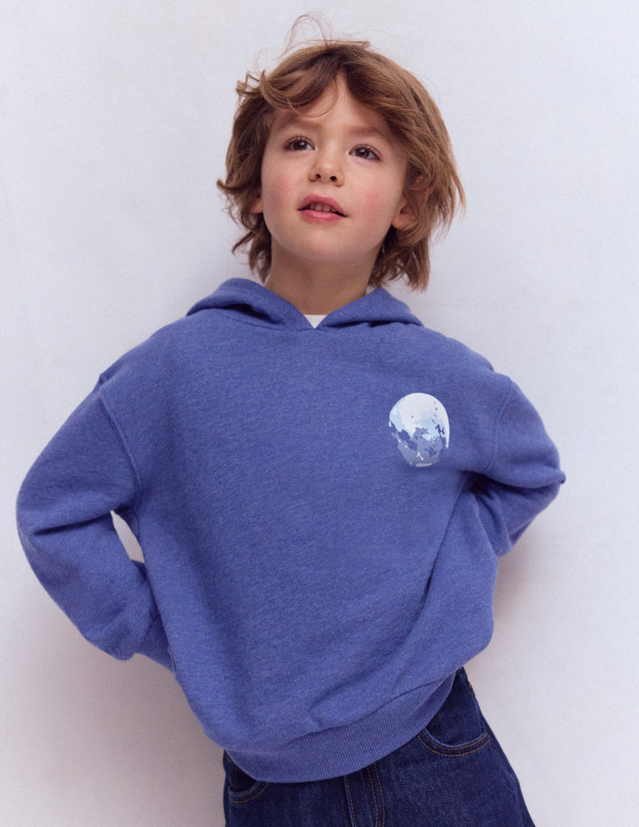 Front and Back Hoodie-Moon Phases