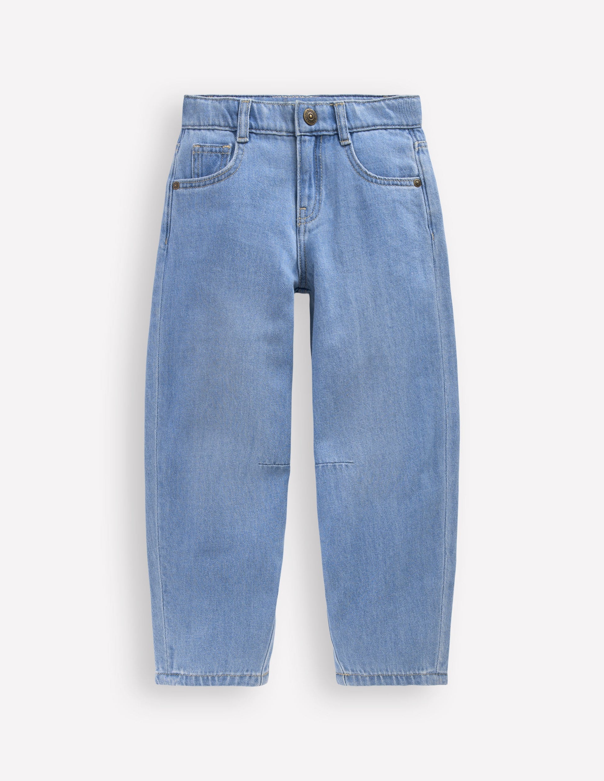 Barrel Jeans-Light Wash-1