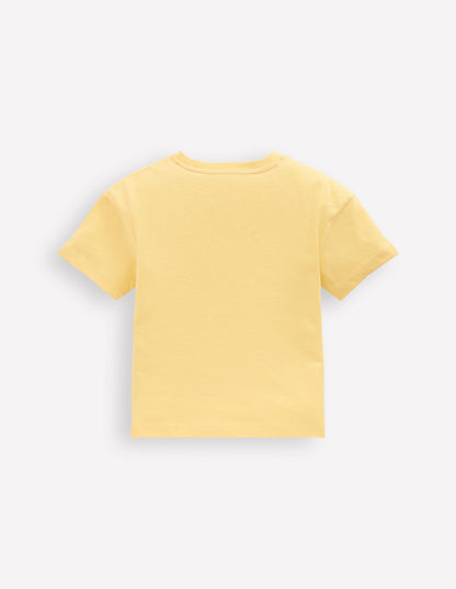 Washed Graphic T-shirt-Washed Yellow Skateboards-2