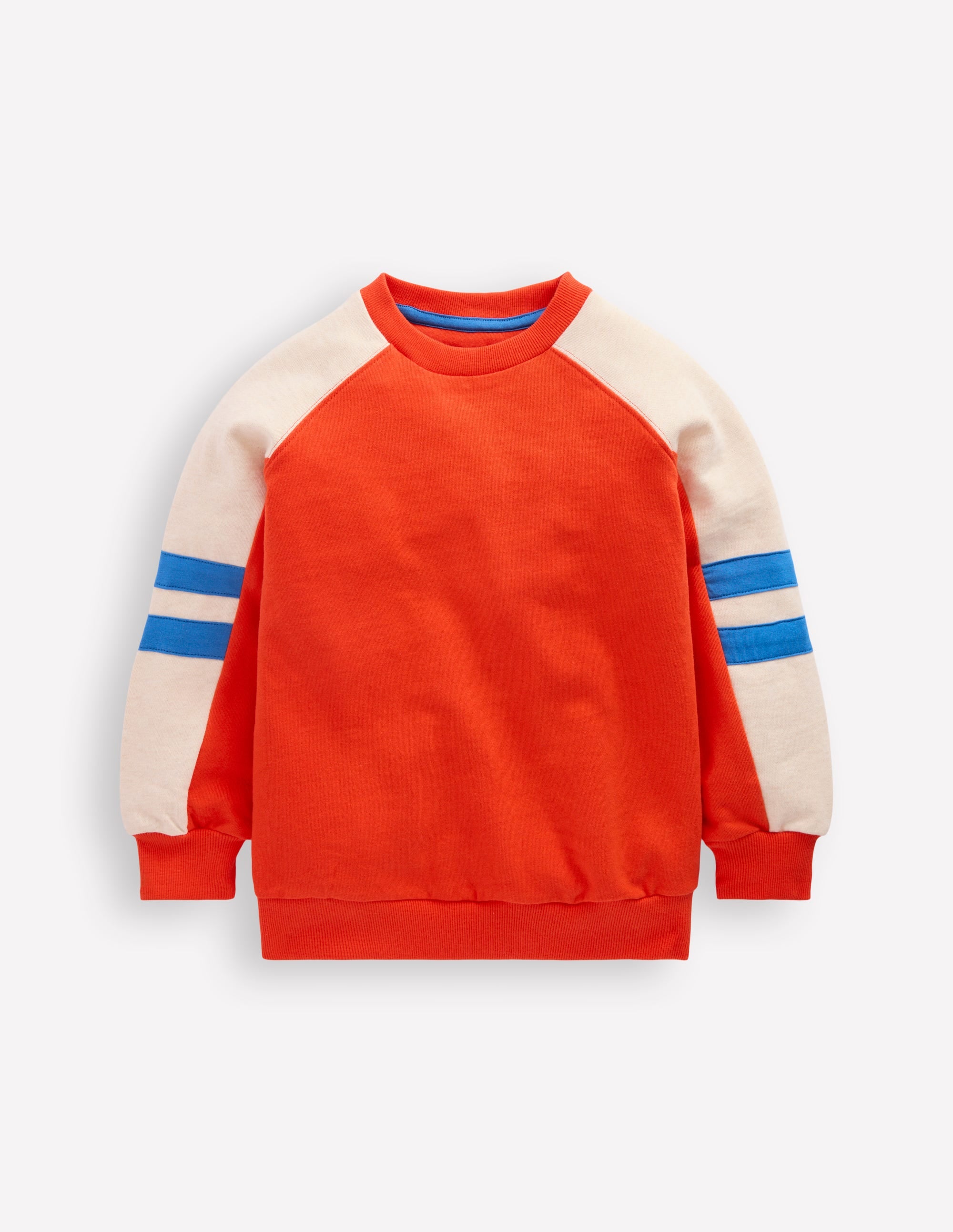 Colourblock Sleeve Sweatshirt-FIESTA COLOURBLOCK - Image 4