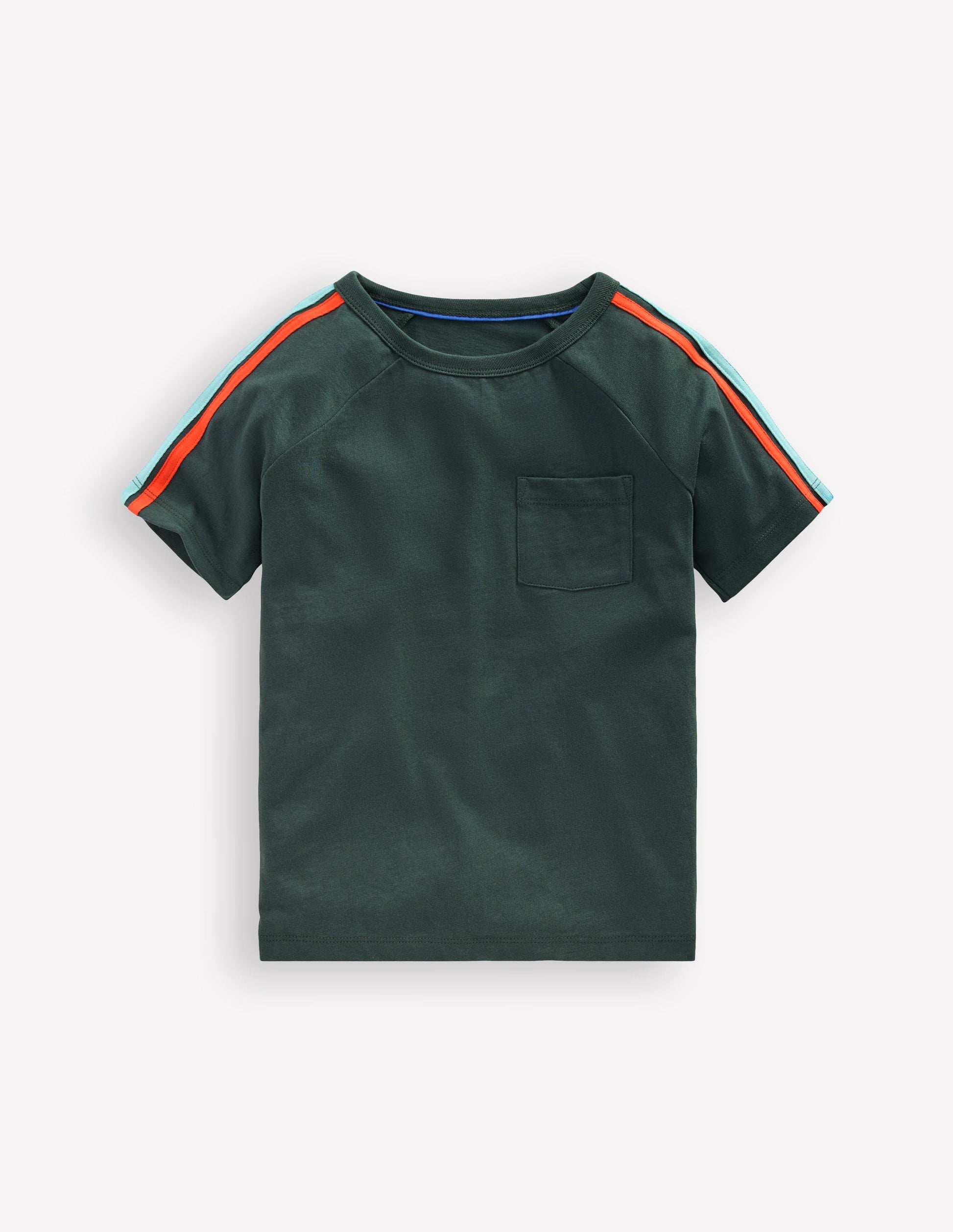 Rainbow Raglan T-shirt-GREEN GABLES-1