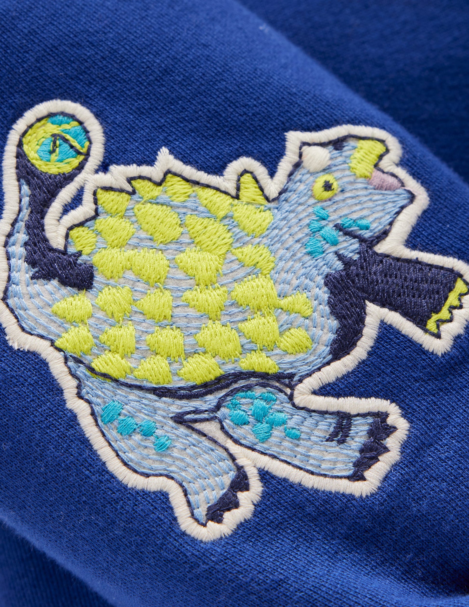 Badge Sweatshirt-Sapphire Blue Dinos-4