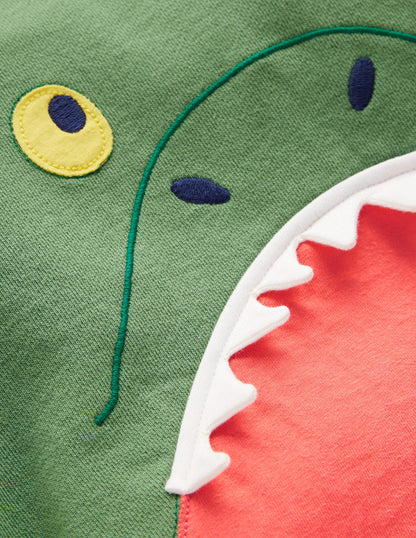 3D Animal Sweatshirt-COMFREY DINO-3