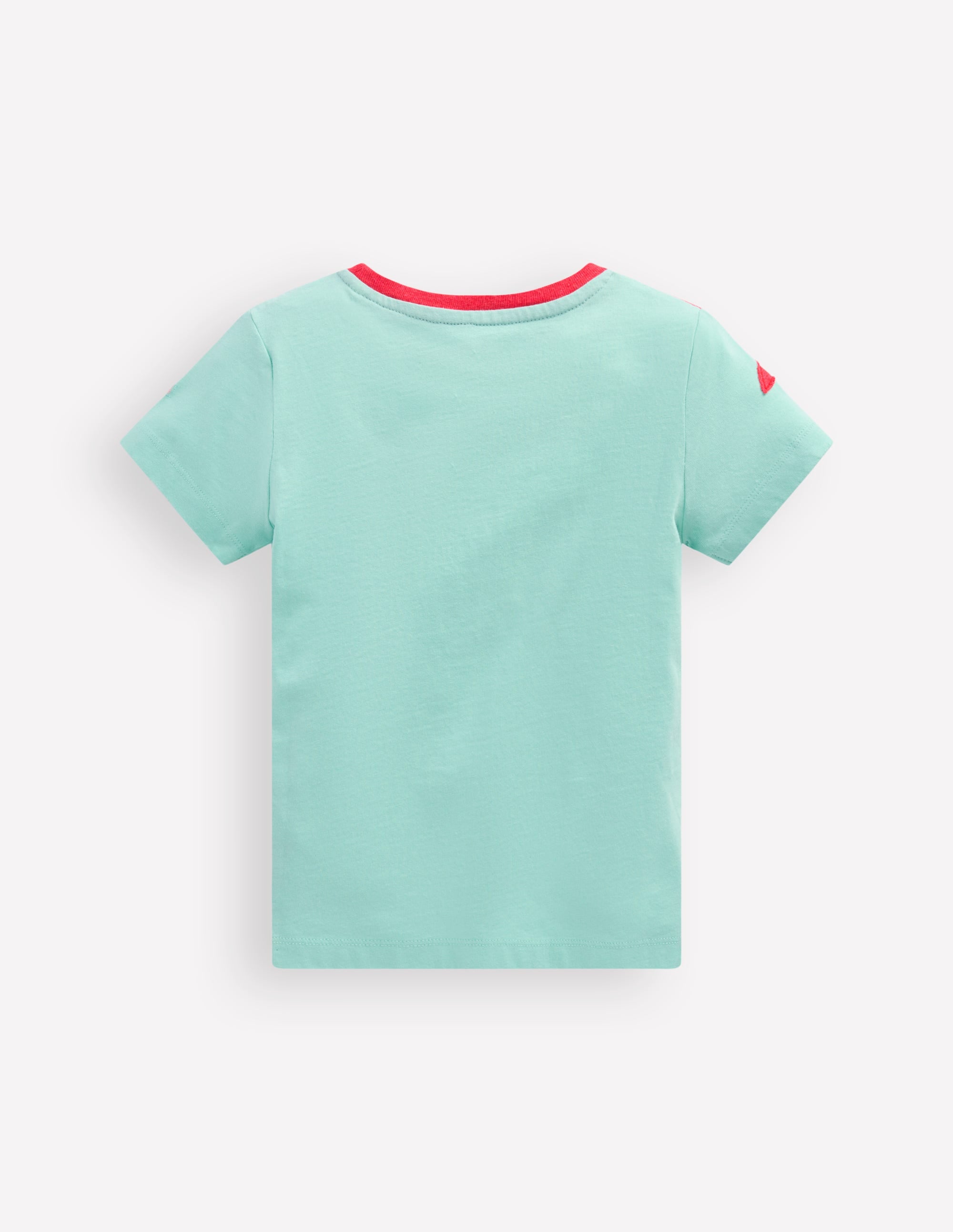 Short Sleeve Fun Appliqué Tee-Spearmint Crab - Image 2