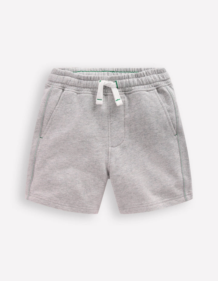 Essential Sweatshorts-GREY MARL