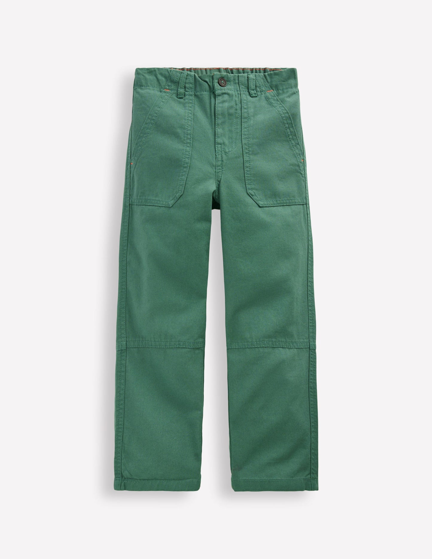 Canvas Carpenter Trousers-Blue spruce