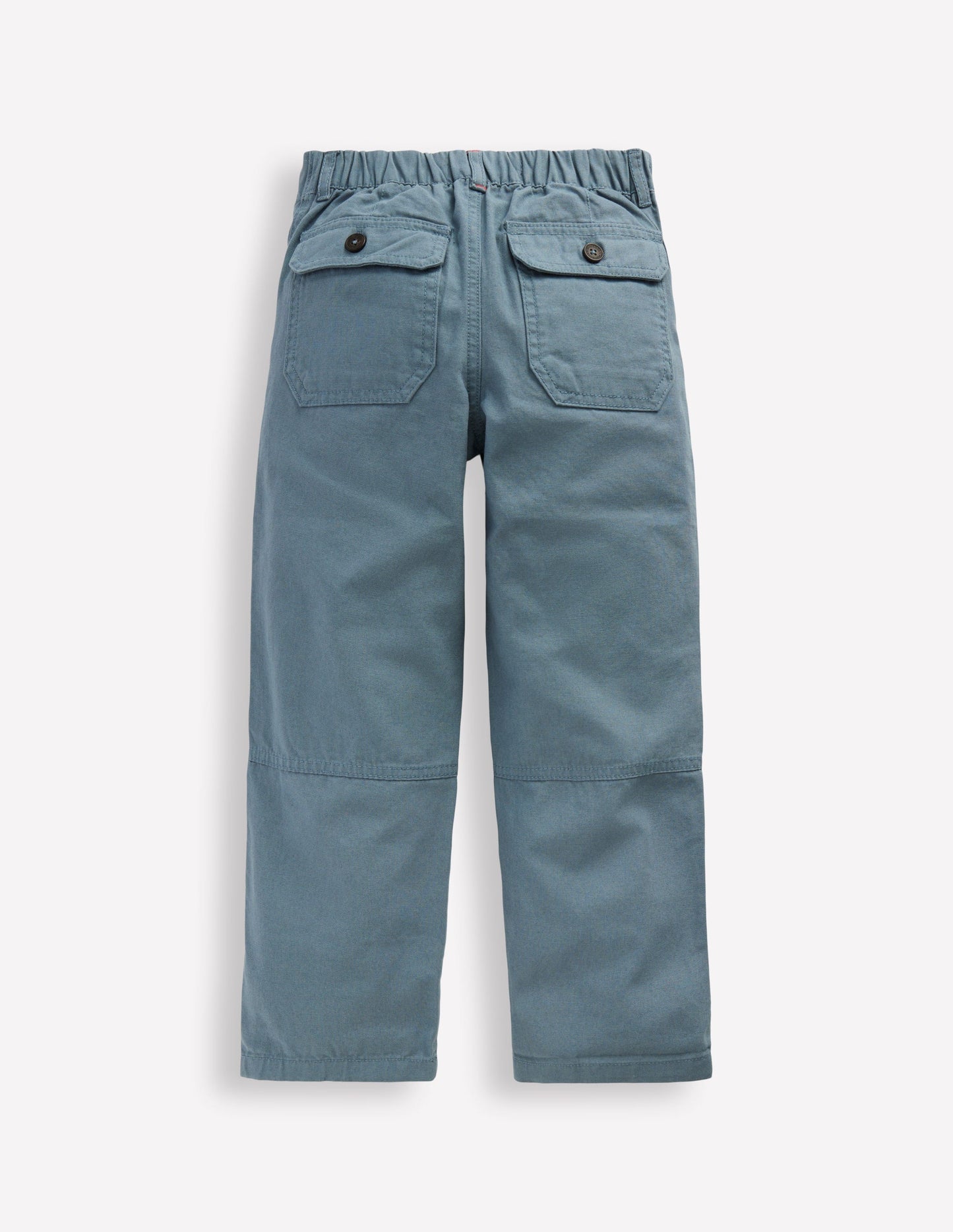 Canvas Carpenter Trousers-Blue Mirage