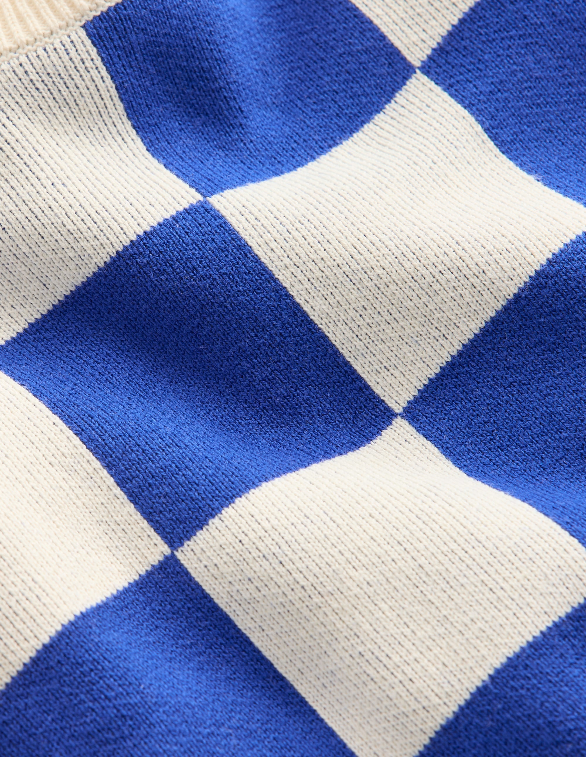 Graphic Sweater-Surf the Web Checkerboard - Image 6
